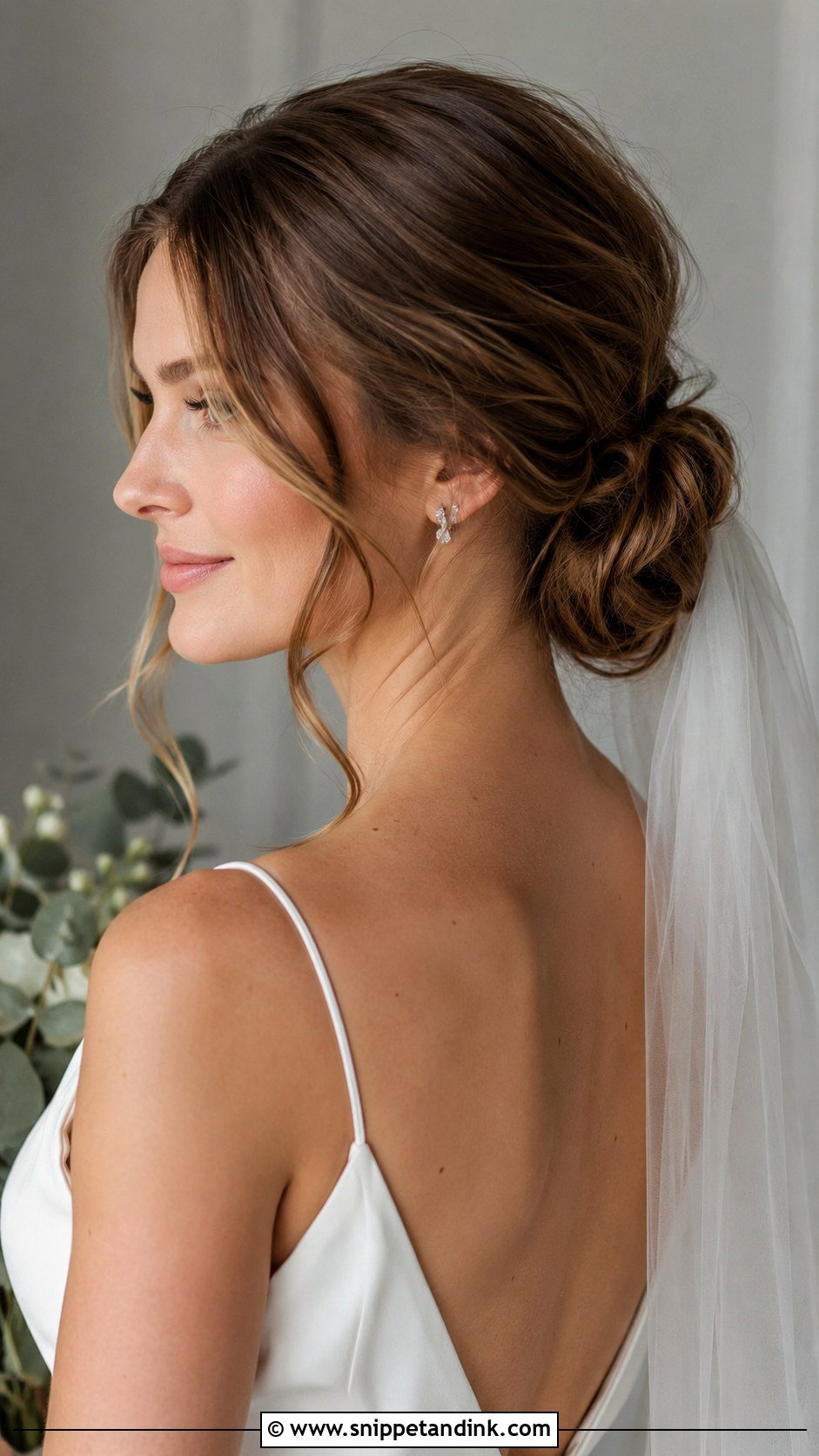 Soft Romantic Chignon - Snippet and Ink - 20 Up Do Hairstyles for Weddings