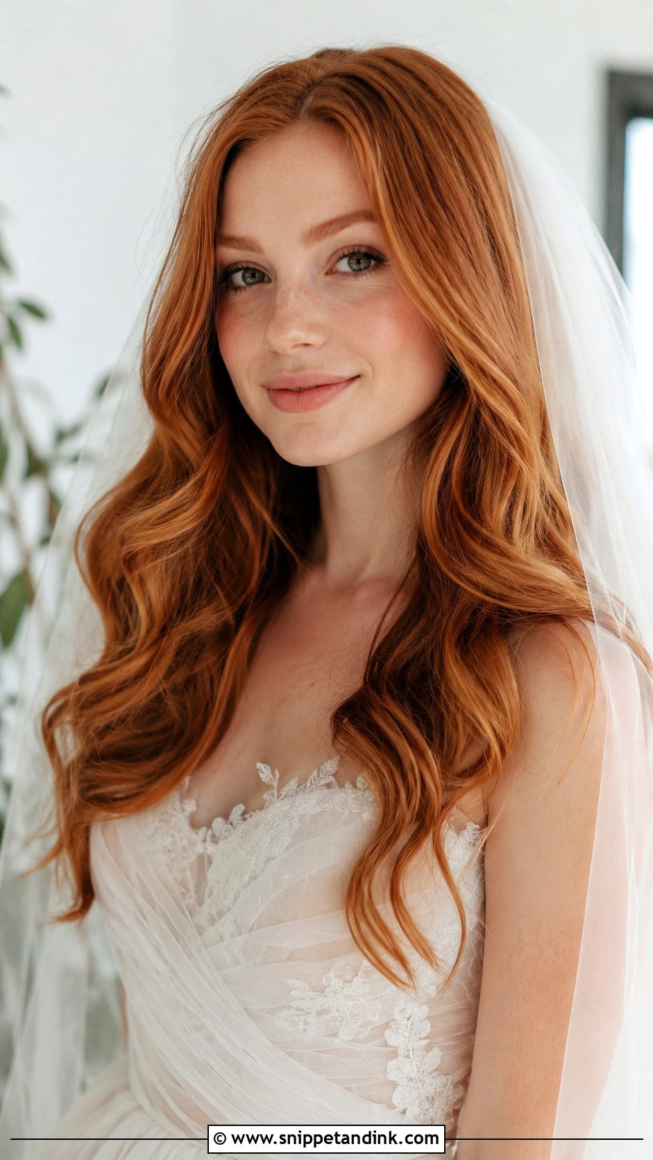 Soft Romantic Curls Down - Snippet and Ink - 25 Wedding Hairdos