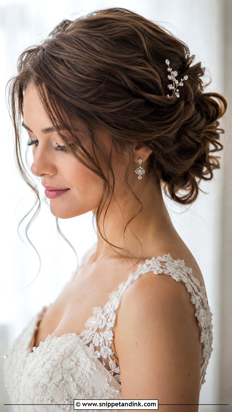 Soft Romantic Updo for Brides - Snippet and Ink - 25 2025 Bride Hairstyles