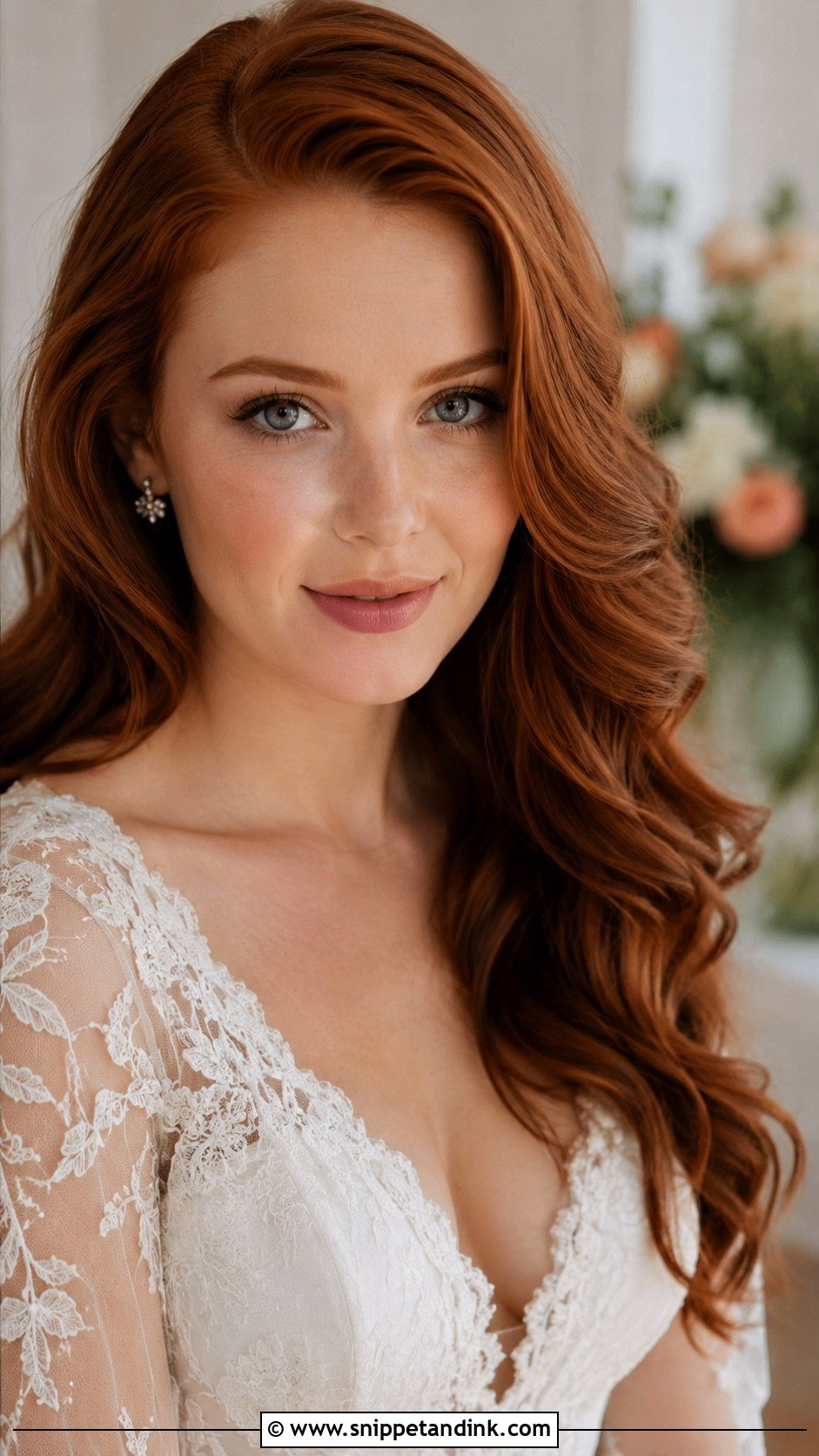 Soft Romantic Waves - Snippet and Ink - 30 Simple Hairstyles for Wedding