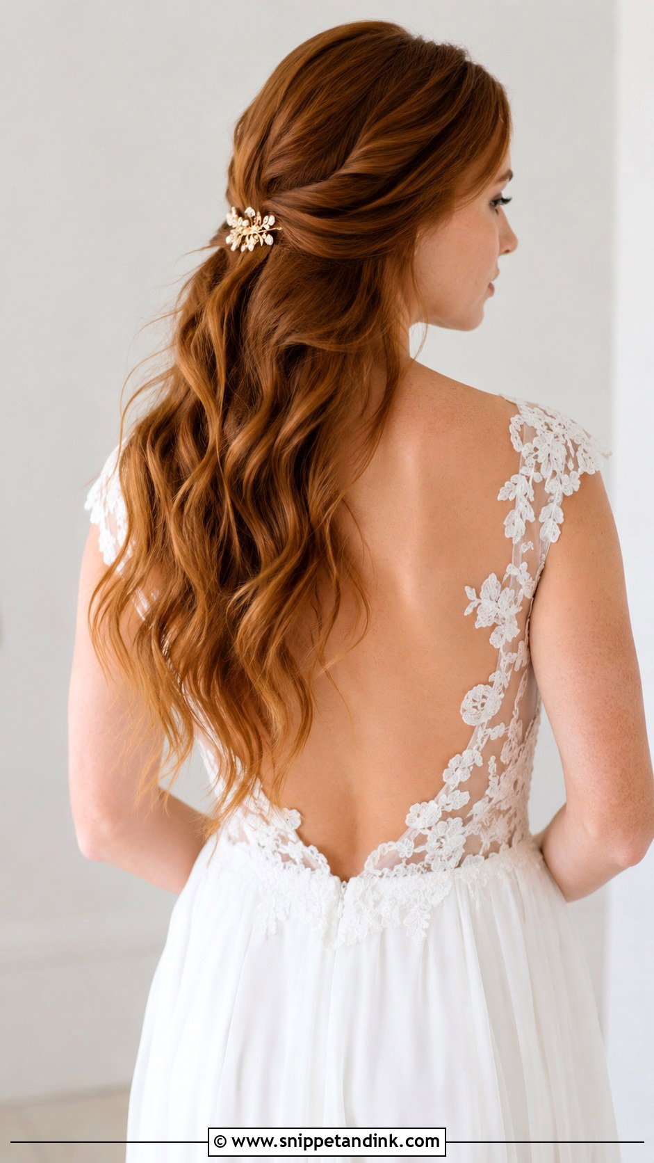 Soft Romantic Waves - Snippet and Ink - 20 Easy Wedding Hairstyle Ideas