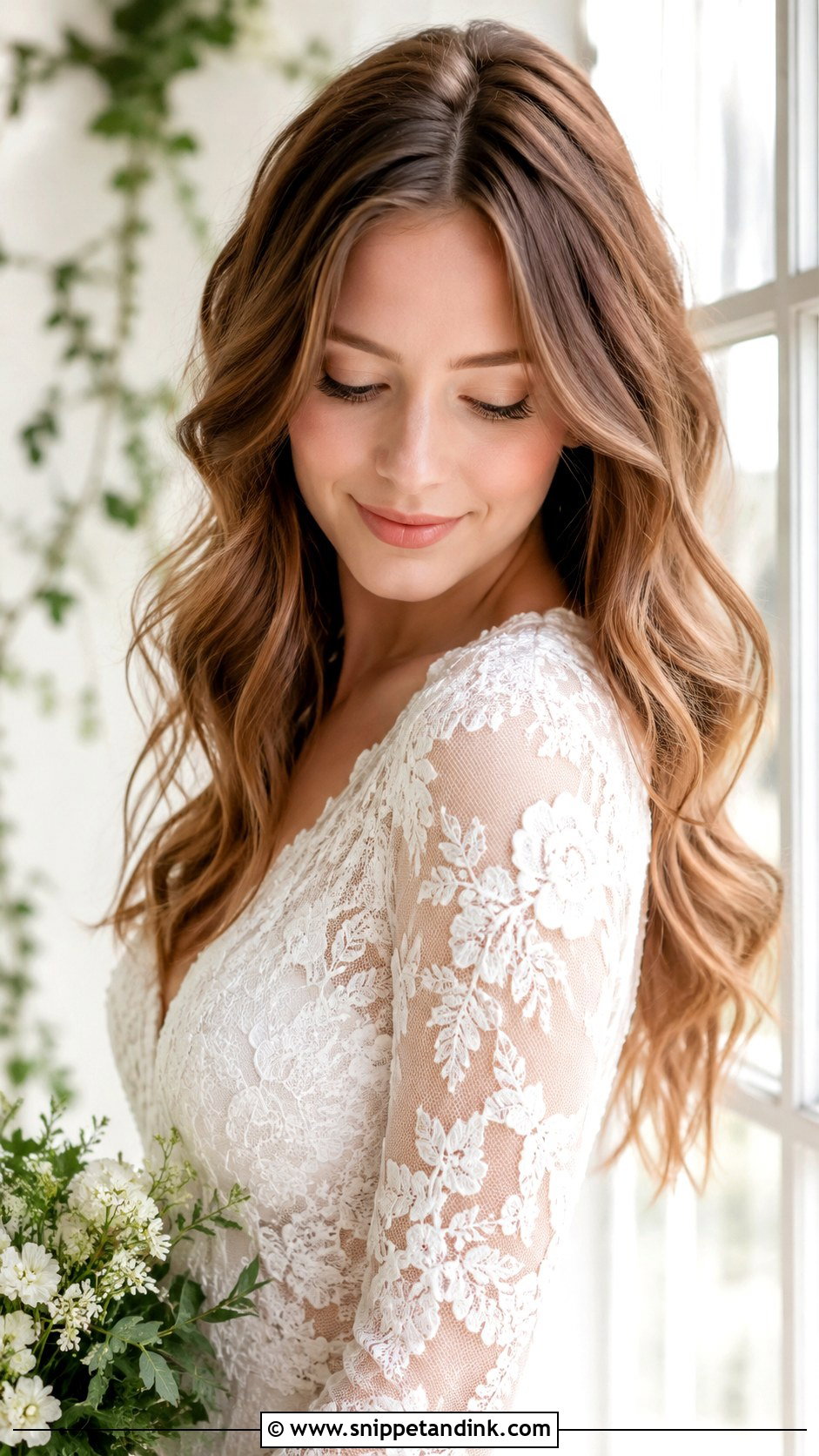 Soft Romantic Waves - Snippet and Ink - 20 Romantic Wedding Hairstyles