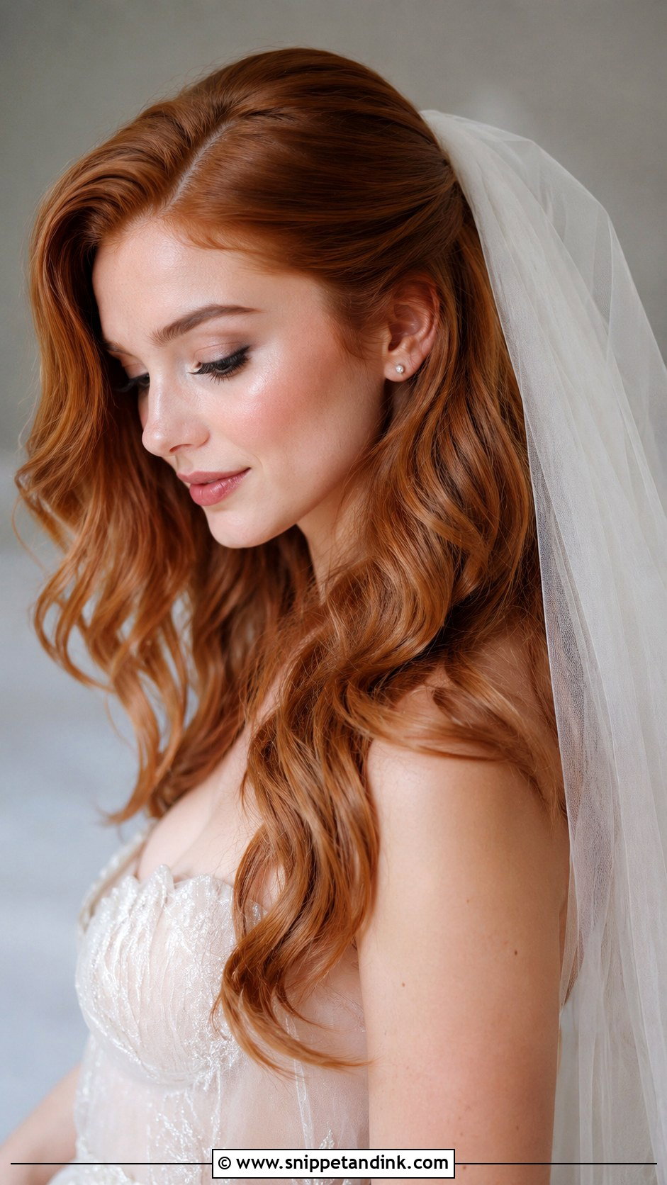 Soft Romantic Wedding Waves - Snippet and Ink - 25 Chic Wedding Hair Ideas