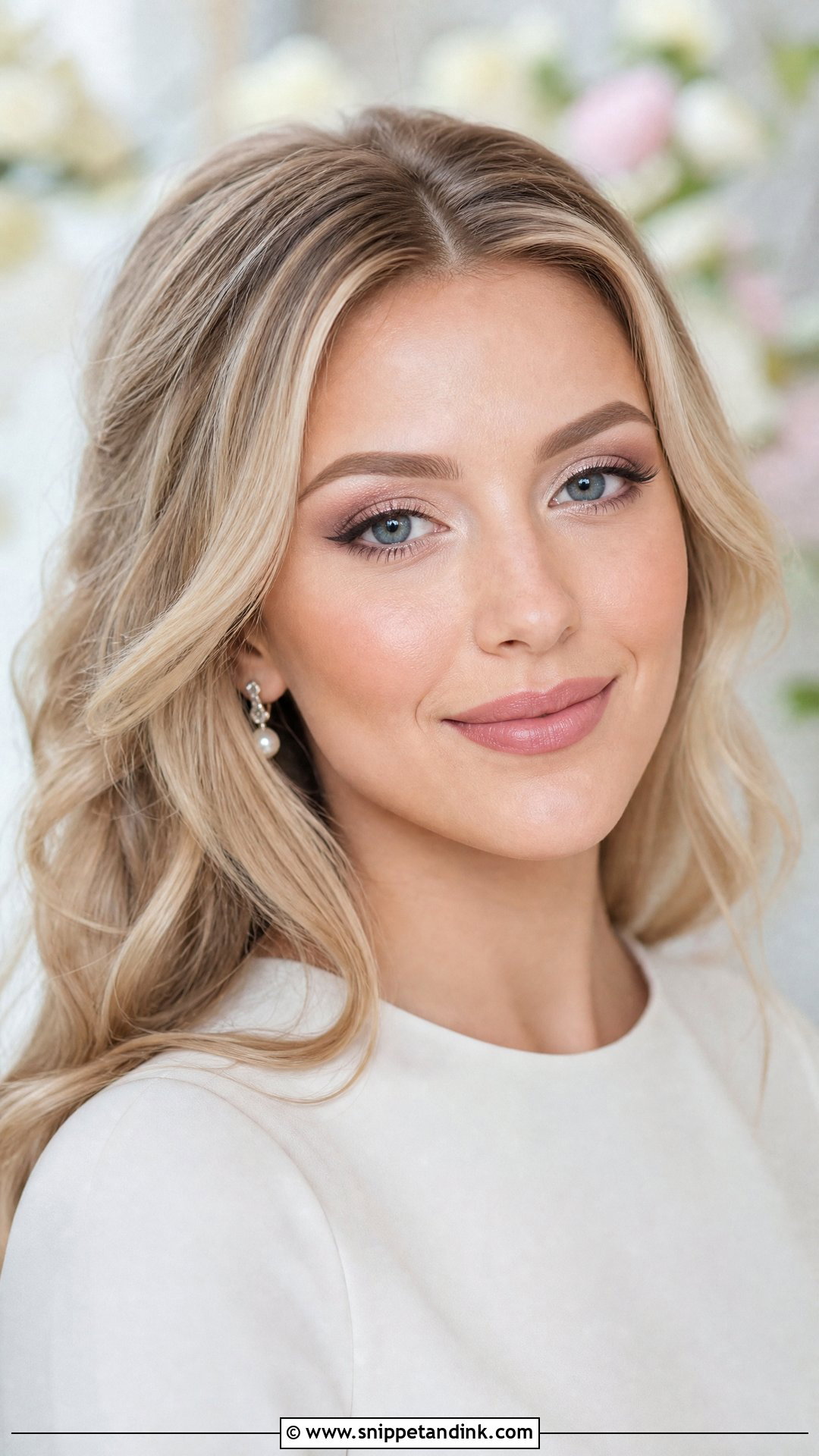 Soft Rose Bridal Makeup - Snippet and Ink - 20 Rose Bridal Makeup Ideas