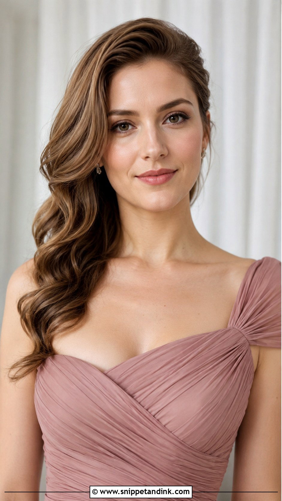 Soft Side Swept Waves - Snippet and Ink - 20 Wedding Hairstyles for Mother of Bride
