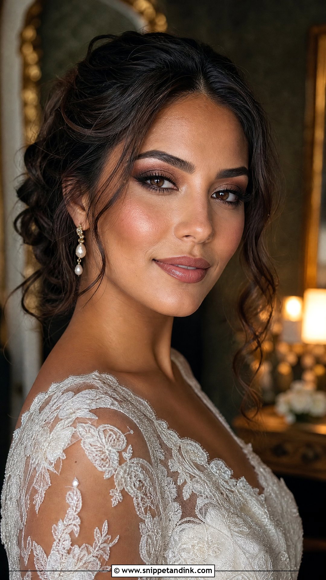 Soft Smokey Bridal Makeup - Snippet and Ink - 35 Bride Makeup Ideas