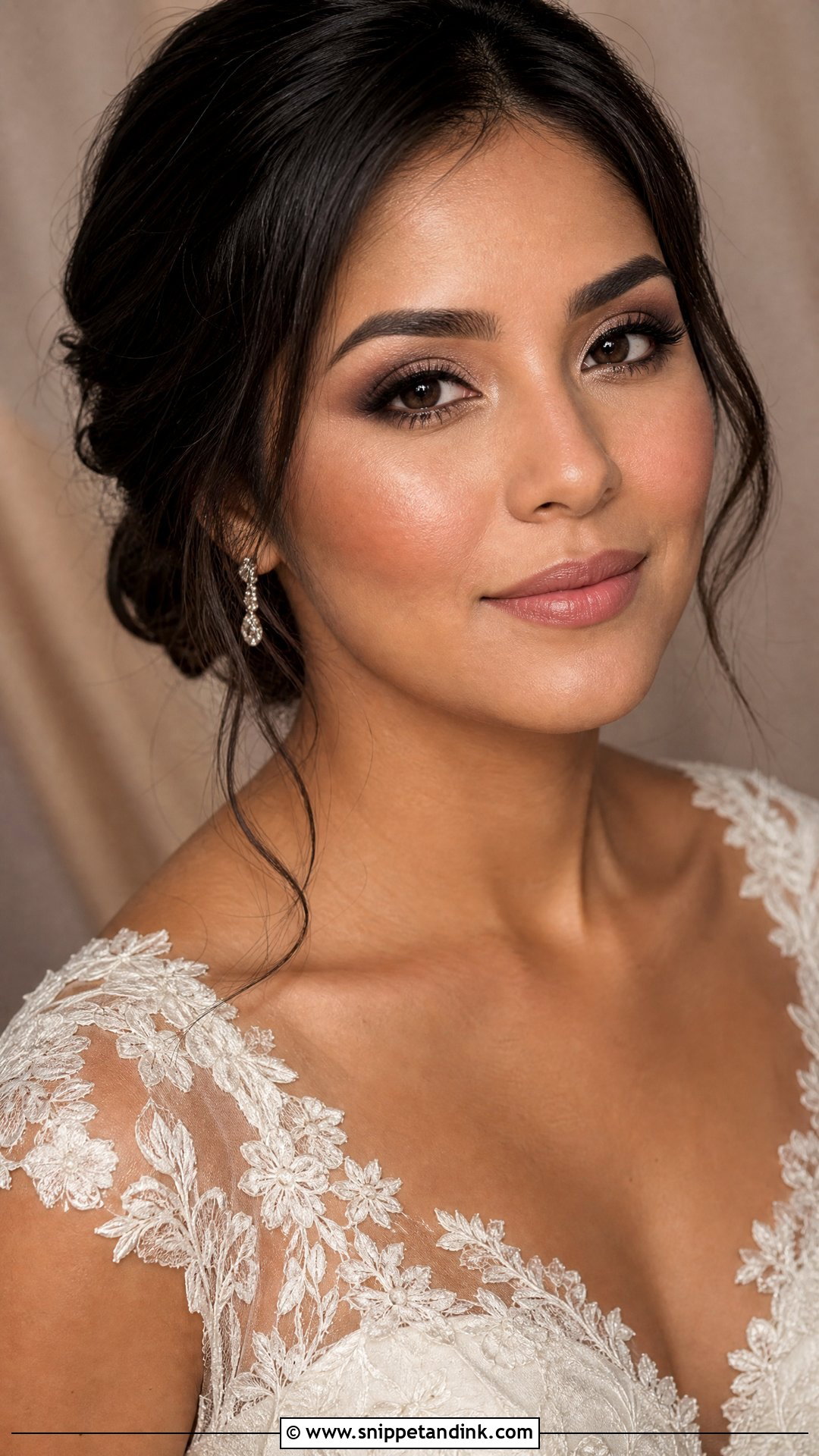 Soft Smokey Bridal Makeup For Blue Eyes - Snippet and Ink - 30 Soft Glam Bridal Makeup for Blue Eyes