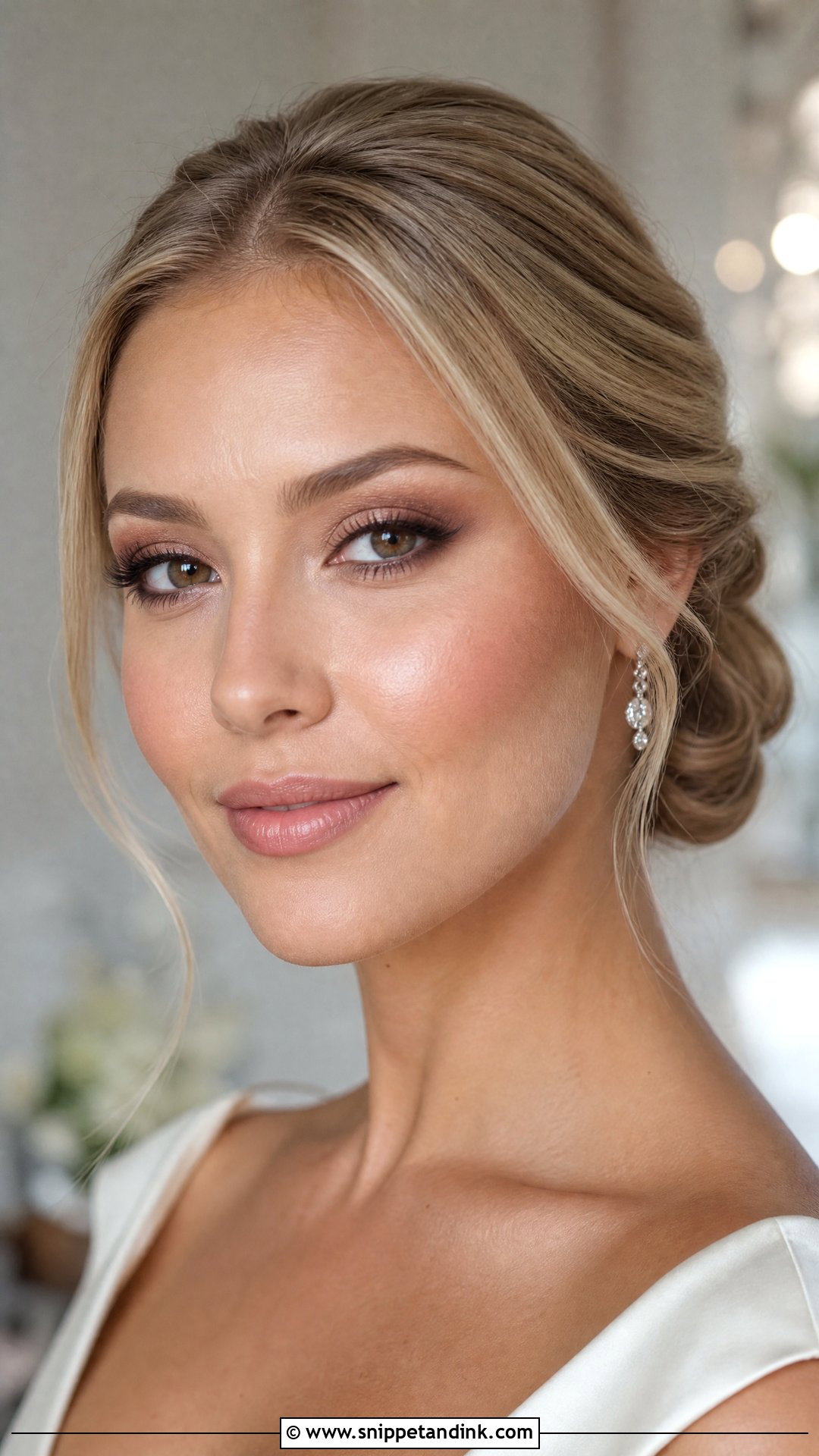 Soft Smokey Eye Bridal Makeup - Snippet and Ink - 20 Sultry Bridal Makeup Ideas
