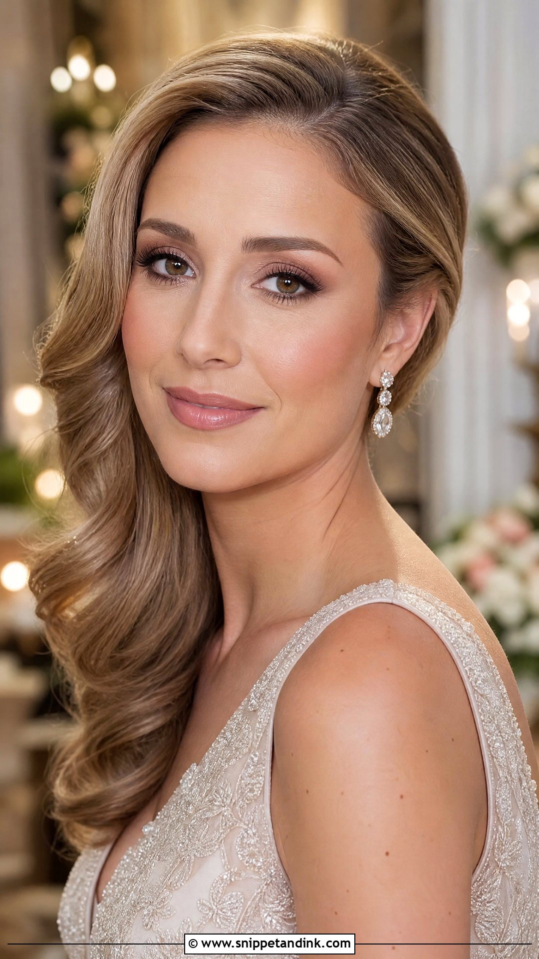 Soft Smokey Light Bridal Makeup - Snippet and Ink - 25 Light Bridal Makeup Ideas