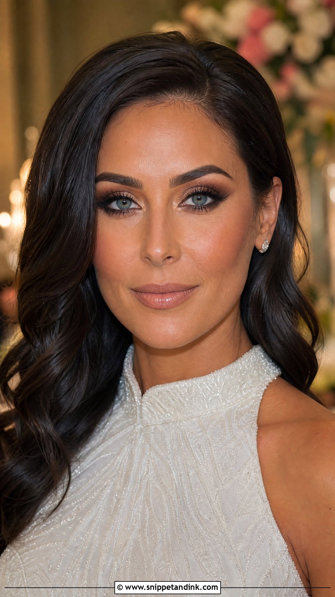 Soft Smokey Wedding Makeup For Blue Eyes - Snippet and Ink - 35 Wedding Makeup for Blue Eyes