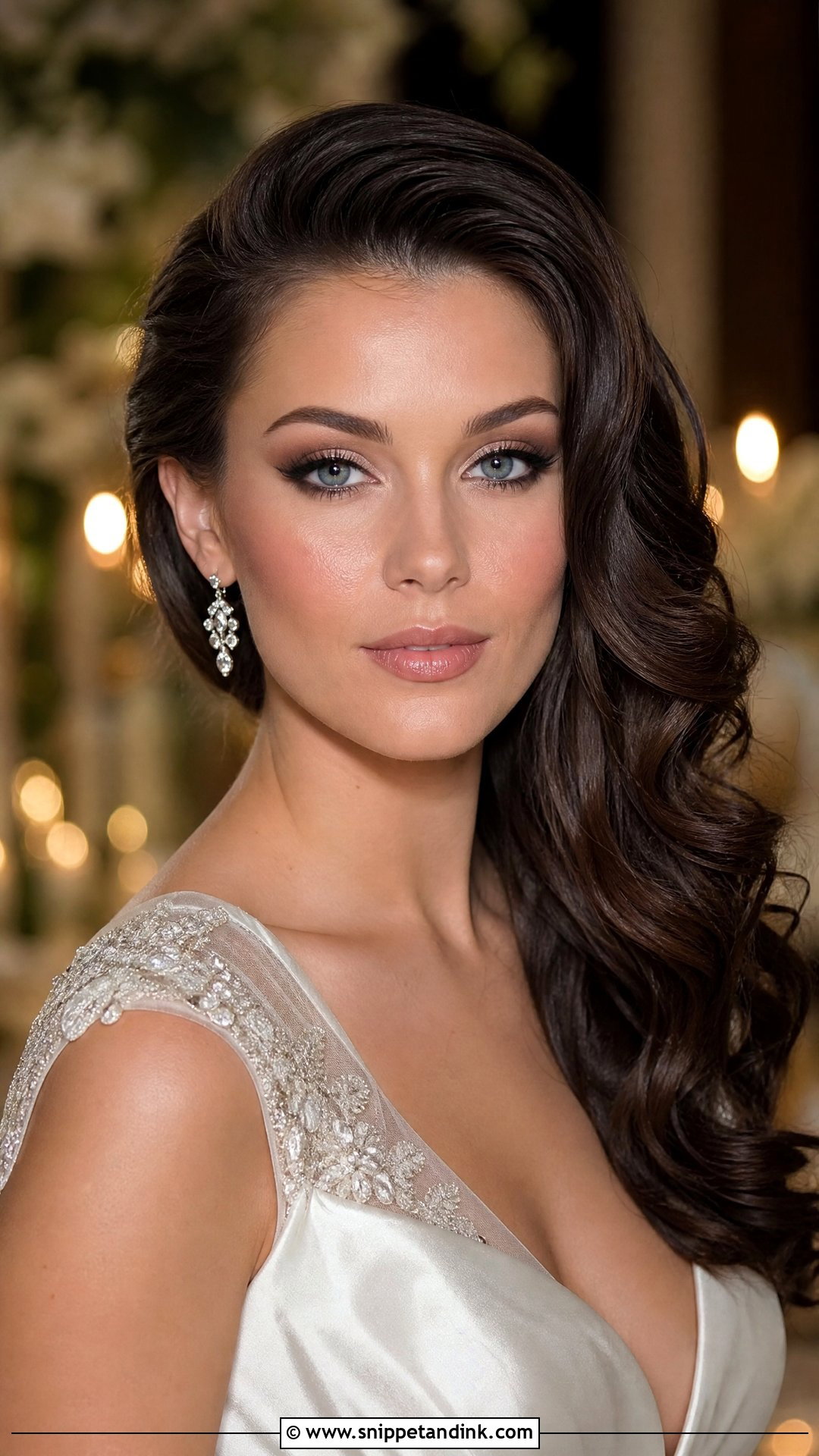 Soft Smokey Wedding Makeup For Blue Eyes - Snippet and Ink - 20 Natural Wedding Make Up for Blue Eyes
