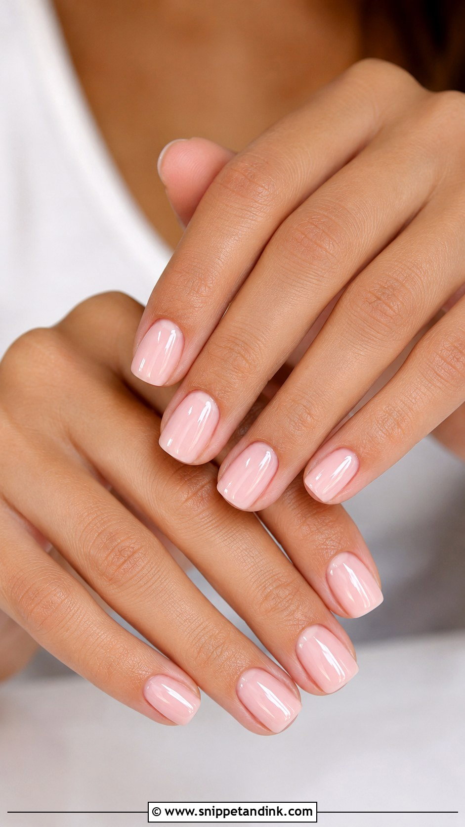 Soft Square Bridal Nails - Snippet and Ink - 20 Elegant Bridal Nail Designs Brides