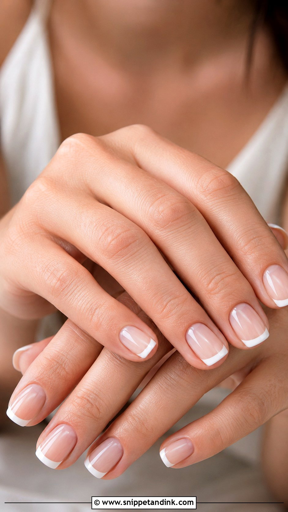 Soft Square Bride Nails - Snippet and Ink - 30 Elegant Bride Nails Wedding