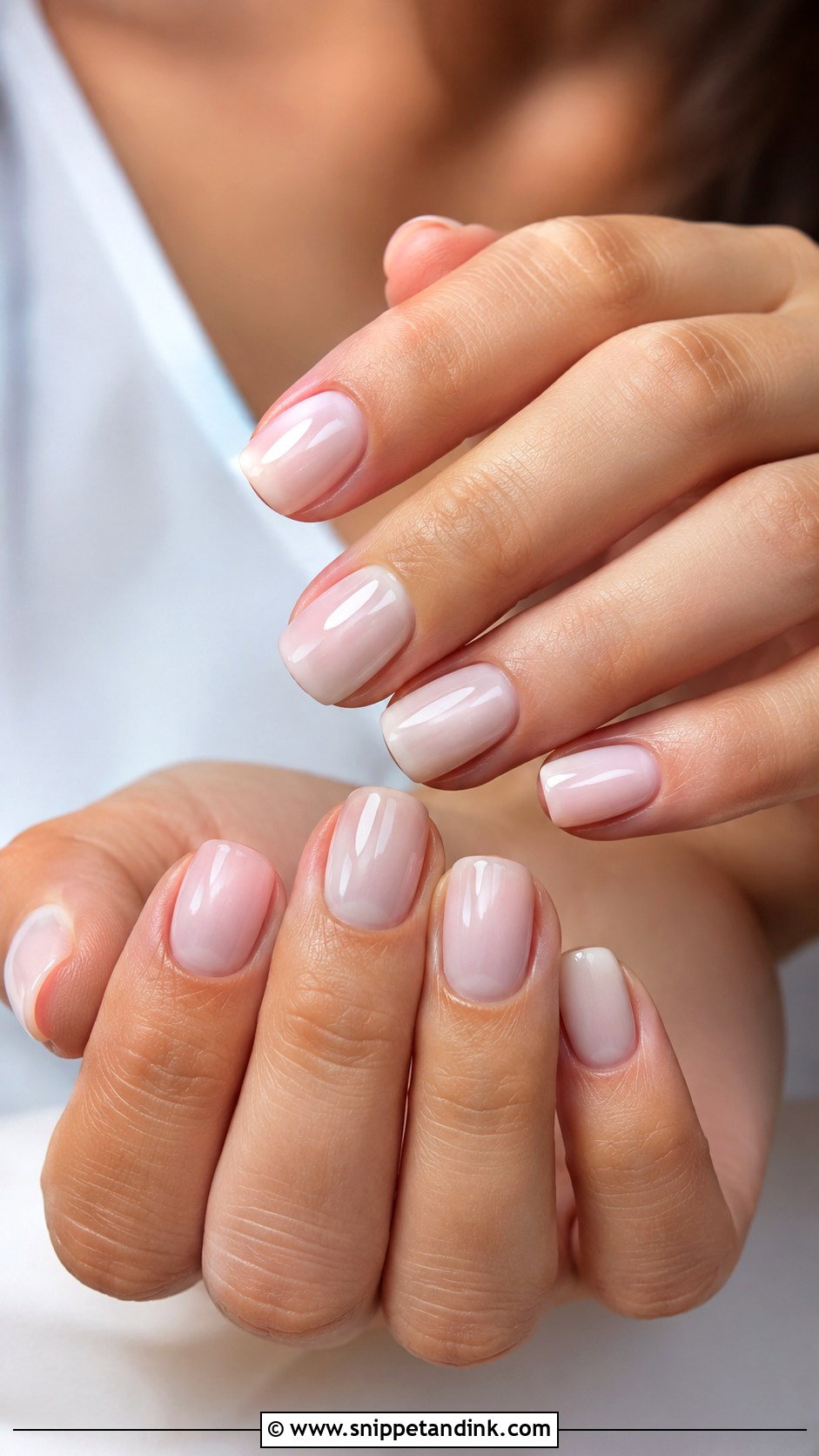 Soft Square Wedding Nails - Snippet and Ink - 20 Classic Wedding Nails for Bride