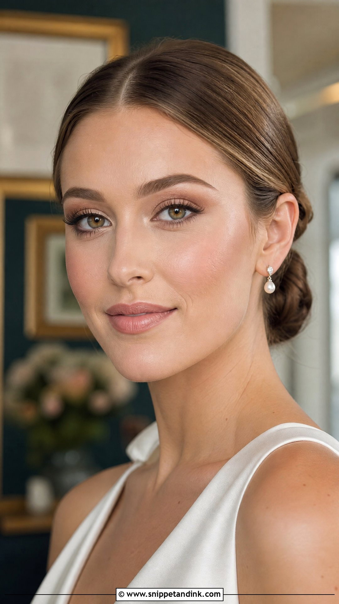 Soft Taupe Wedding Makeup For Green Eyes - Snippet and Ink - 25 Natural Wedding Makeup for Green Eyes