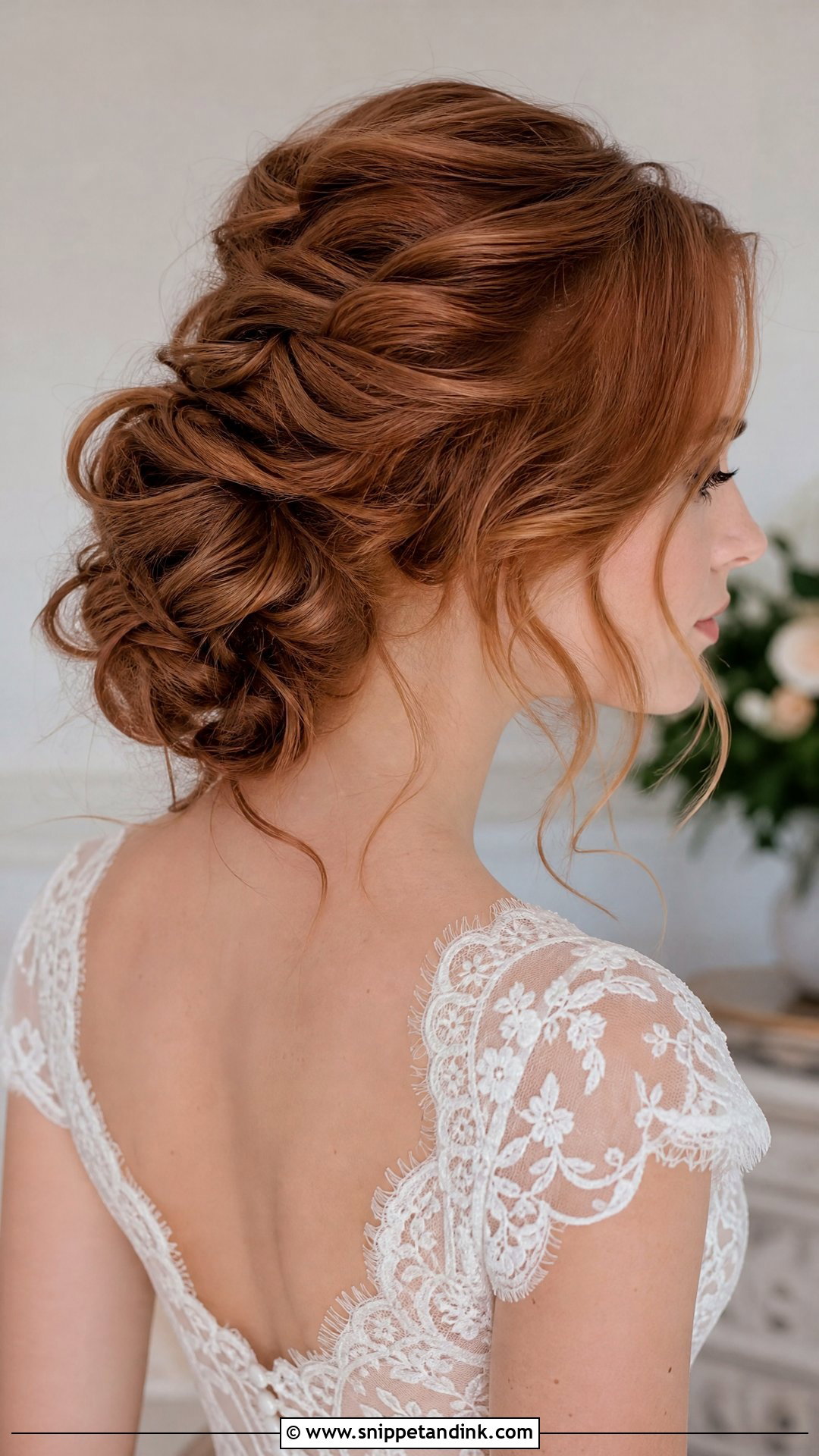 Soft Textured Bridal Updo - Snippet and Ink - 15 2025 Bridal Hairstyles