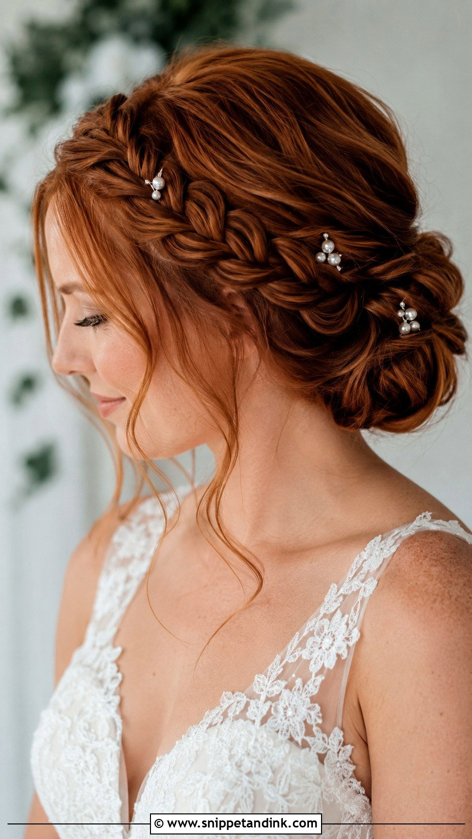 Soft Twisted Bun Wedding Hair - Snippet and Ink - 15 Soft Bun Wedding Hair Ideas