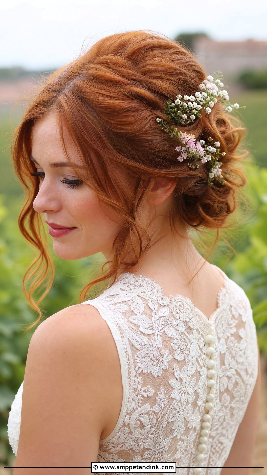 Soft Twisted Updo - Snippet and Ink - 20 Relaxed Wedding Hair Ideas