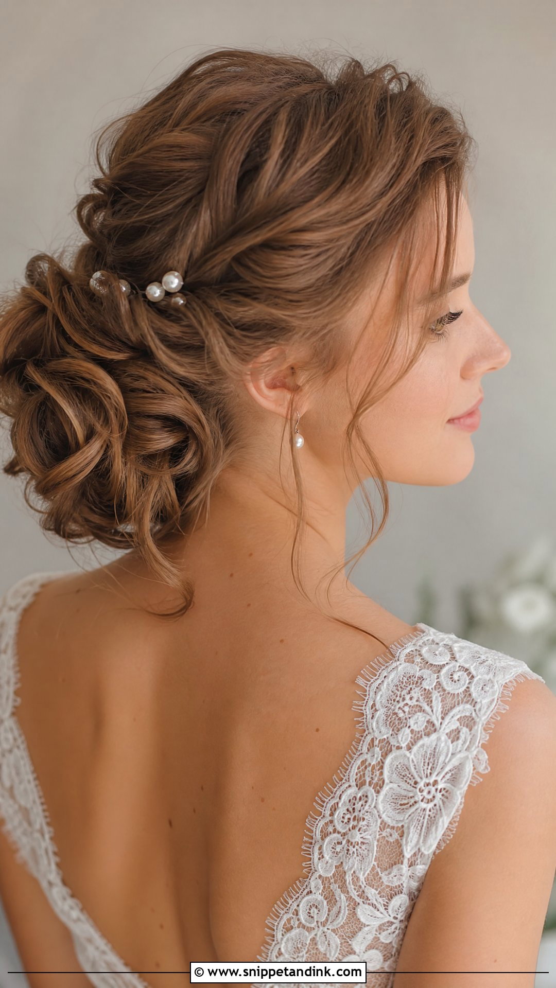 Soft Twisted Updo - Snippet and Ink - 20 Old Money Wedding Hair Ideas
