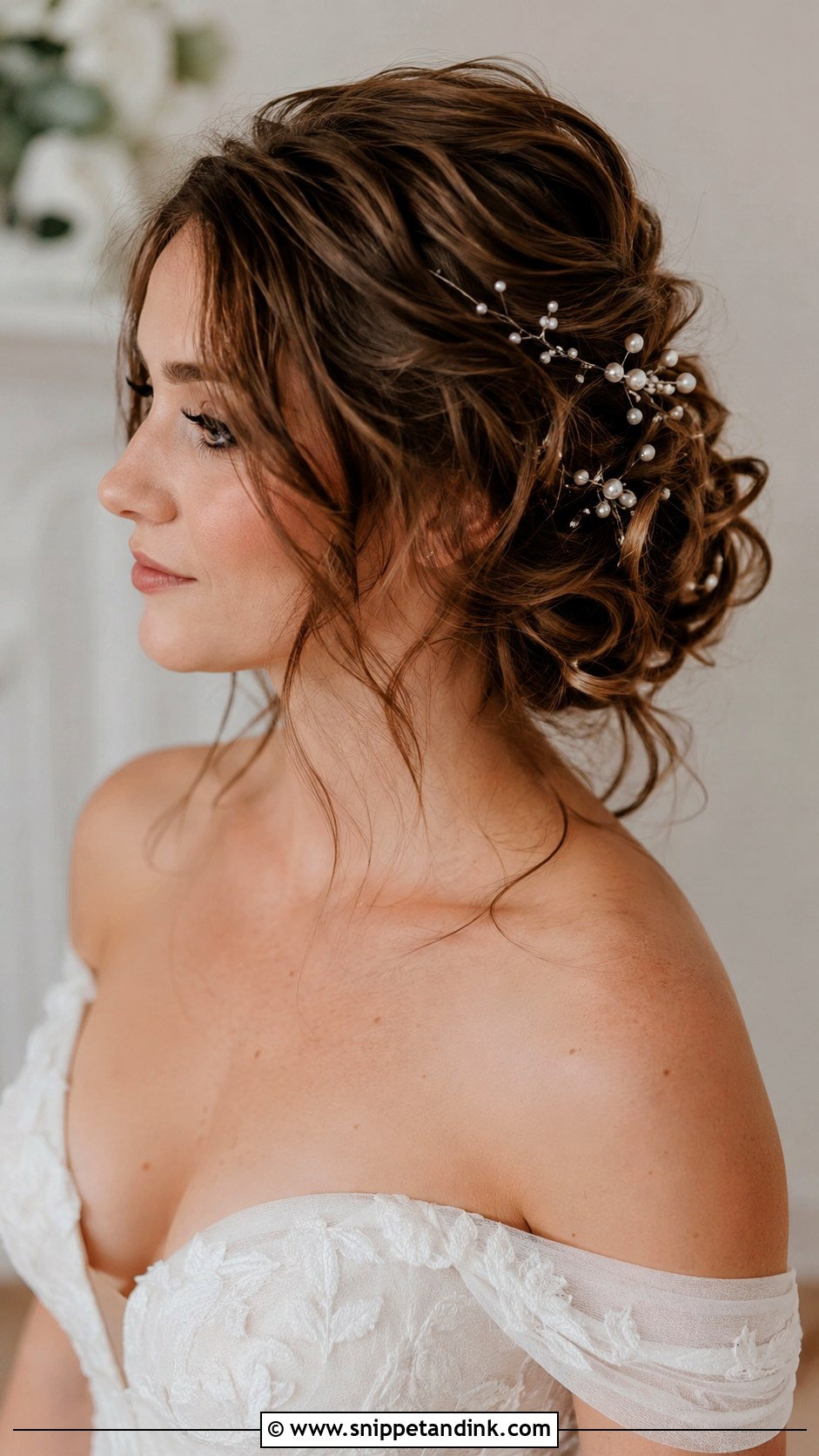 Soft Updo Bridal Hairstyle - Snippet and Ink - 15 Hair Styles for a Bride