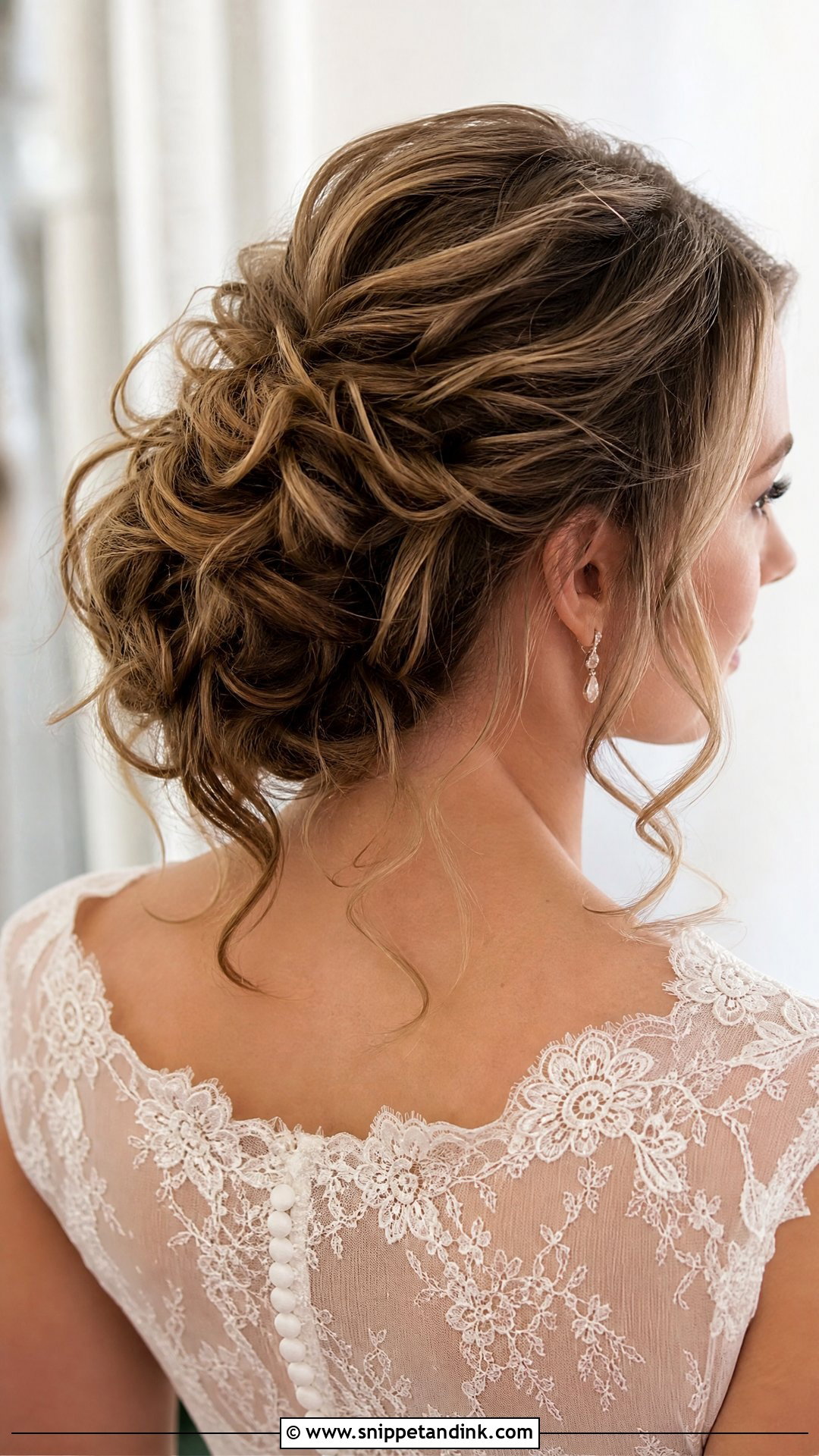 Soft Updo Wedding Hairstyle - Snippet and Ink - 20 Soft Hairstyles for Wedding