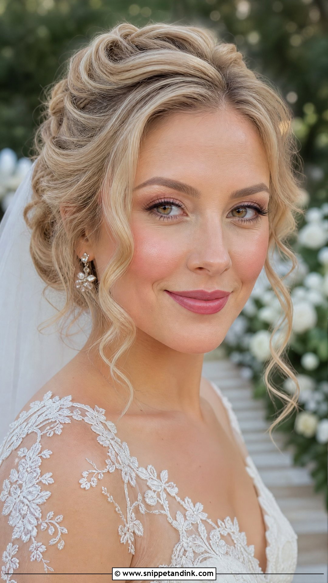 Soft Vintage Wedding Makeup - Snippet and Ink - 20 Retro Wedding Makeup Ideas