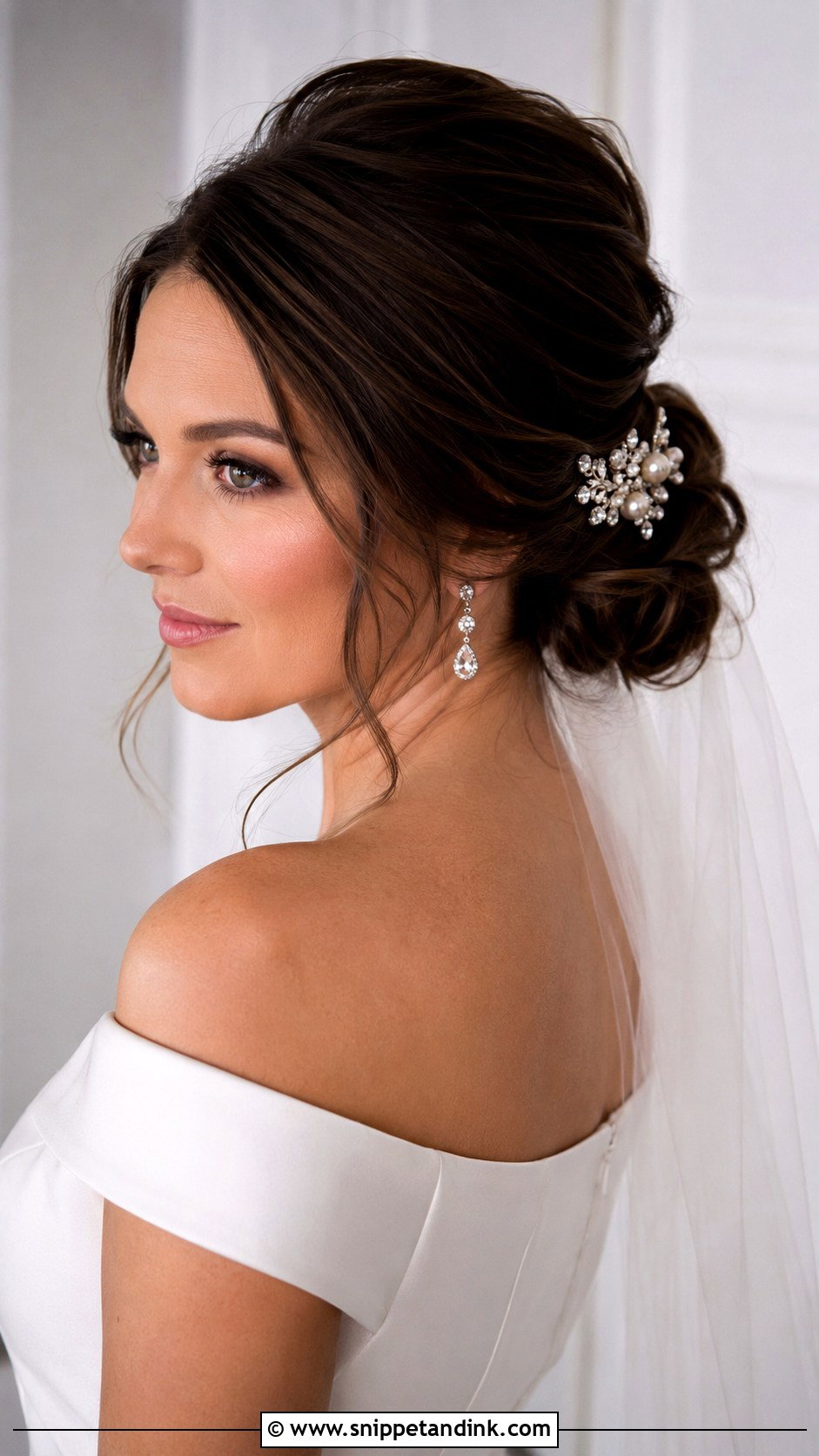 Soft Voluminous Bouffant - Snippet and Ink - 25 Christian Bridal Hairstyle Ideas
