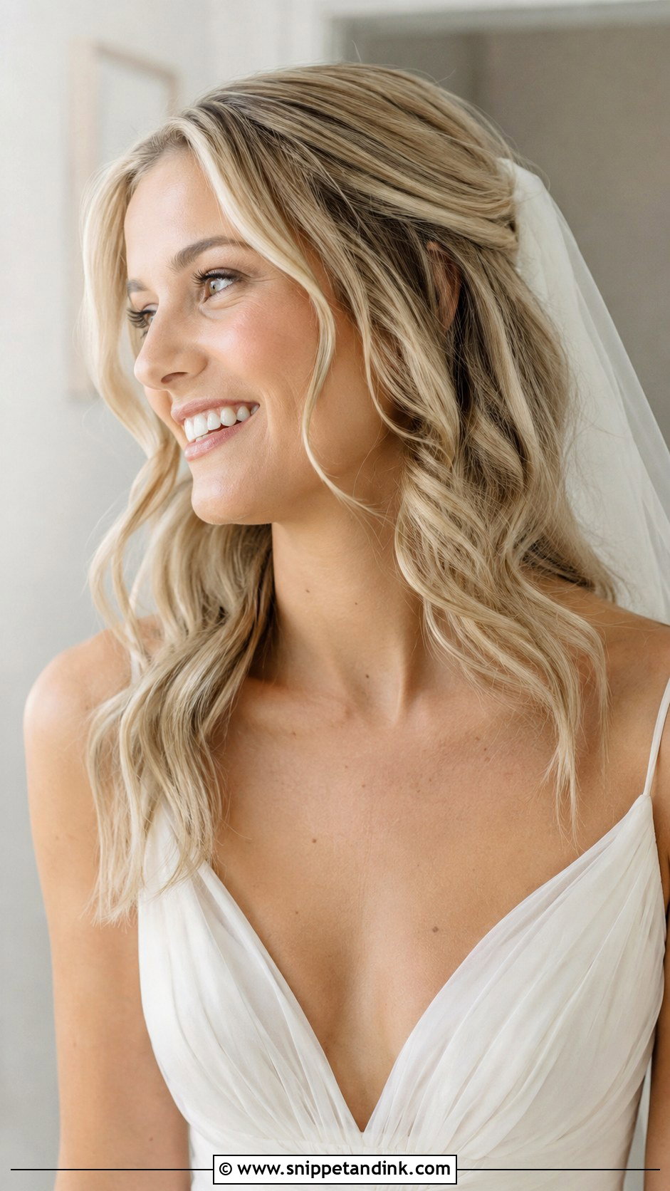 Soft Waves Wedding Hairstyle - Snippet and Ink - 20 Beautiful Wedding Hairstyles