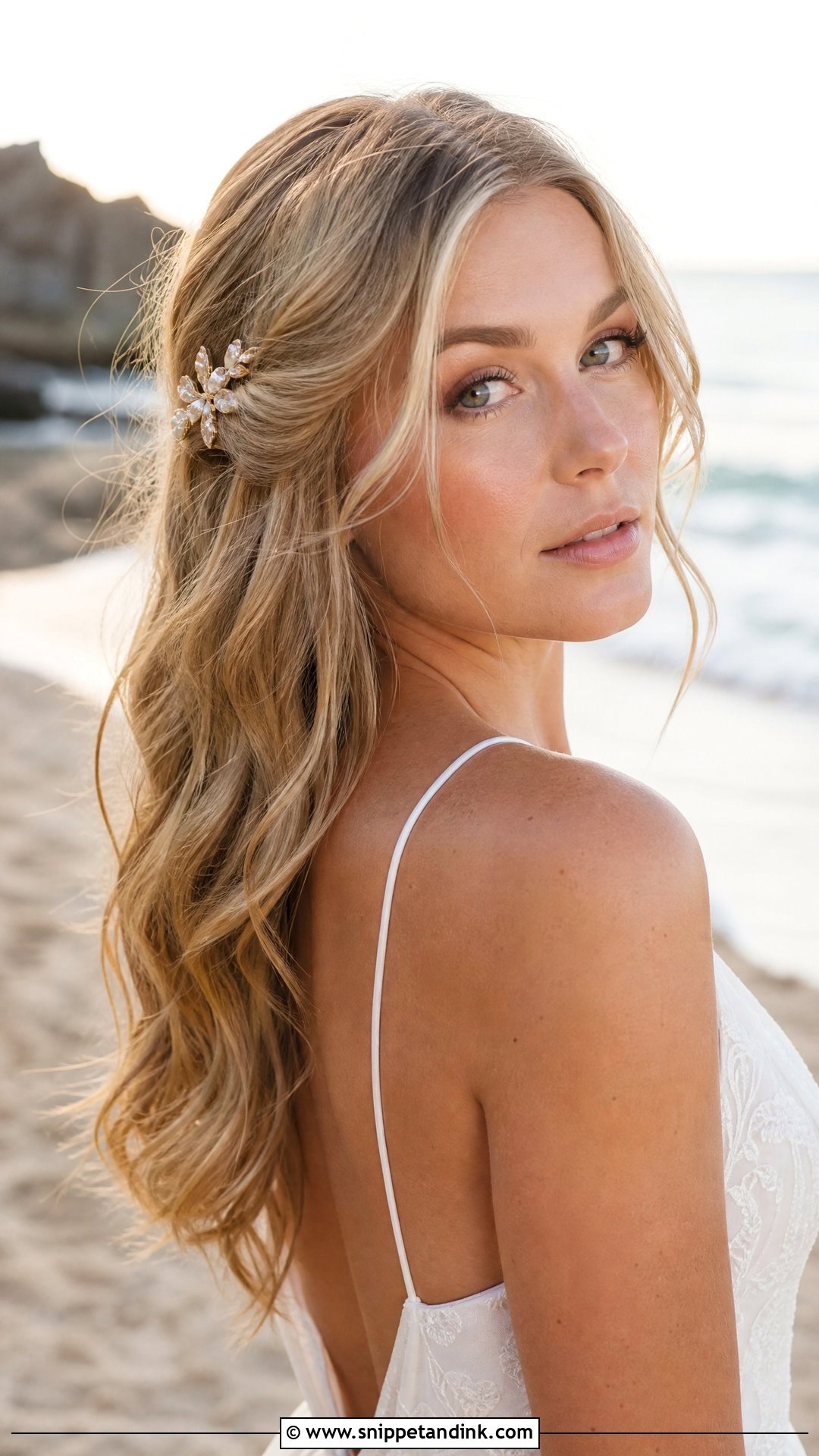 Soft Waves With Hair Down - Snippet and Ink - 20 Unique Bridal Hairstyles
