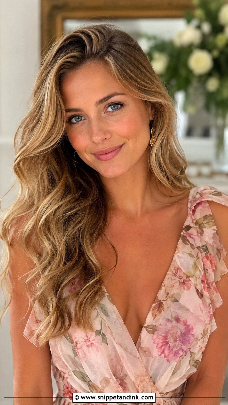Soft Waves for Long Hair - Snippet and Ink - 20 Hair for Wedding Guest Long Ideas
