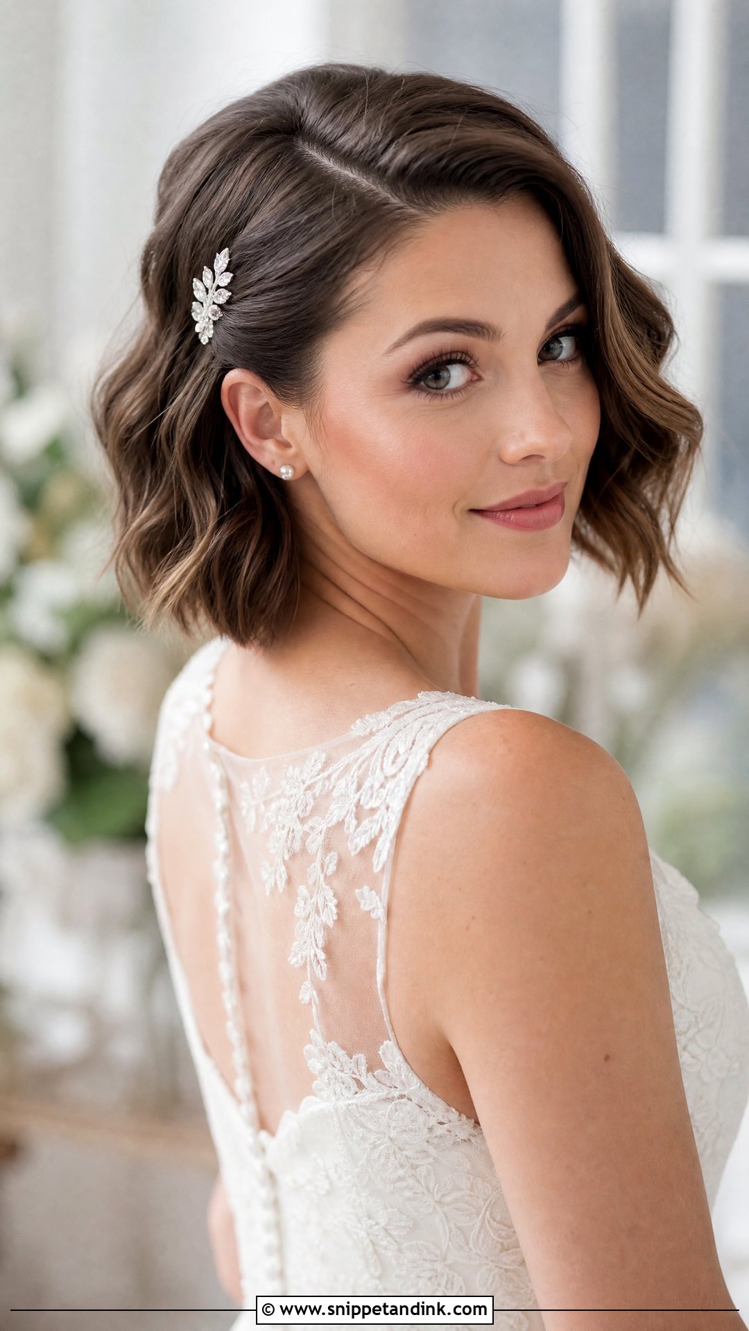 Soft Waves for Short Hair - Snippet and Ink - 20 Soft Waves Bridal Hair