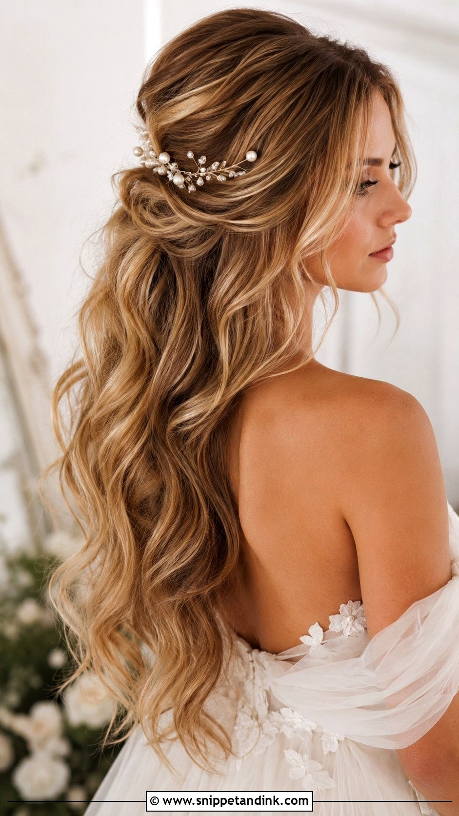 Soft Wedding Hair For Long Hair - Snippet and Ink - 15 Soft Wedding Hairstyles