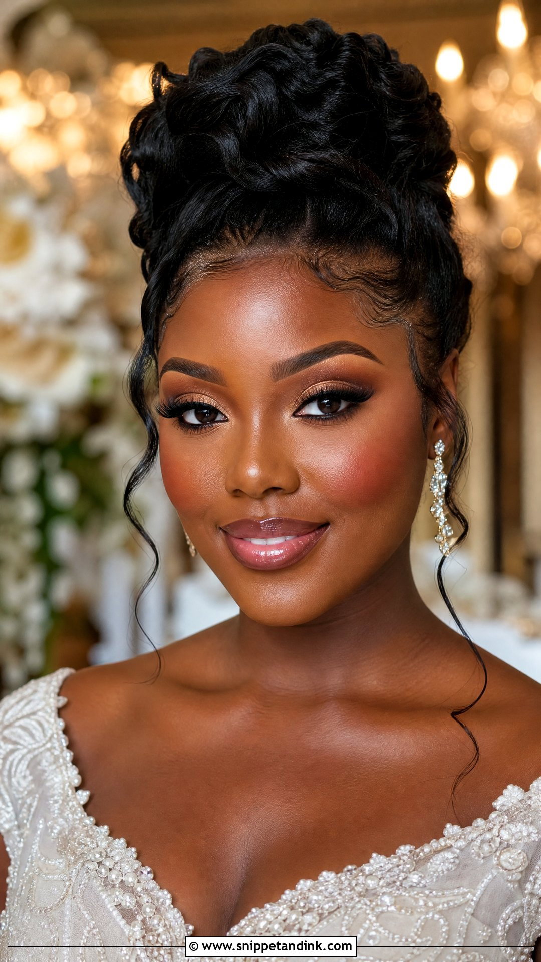 Soft Wedding Makeup For Deep Skin - Snippet and Ink - 30 Soft Wedding Makeup Ideas