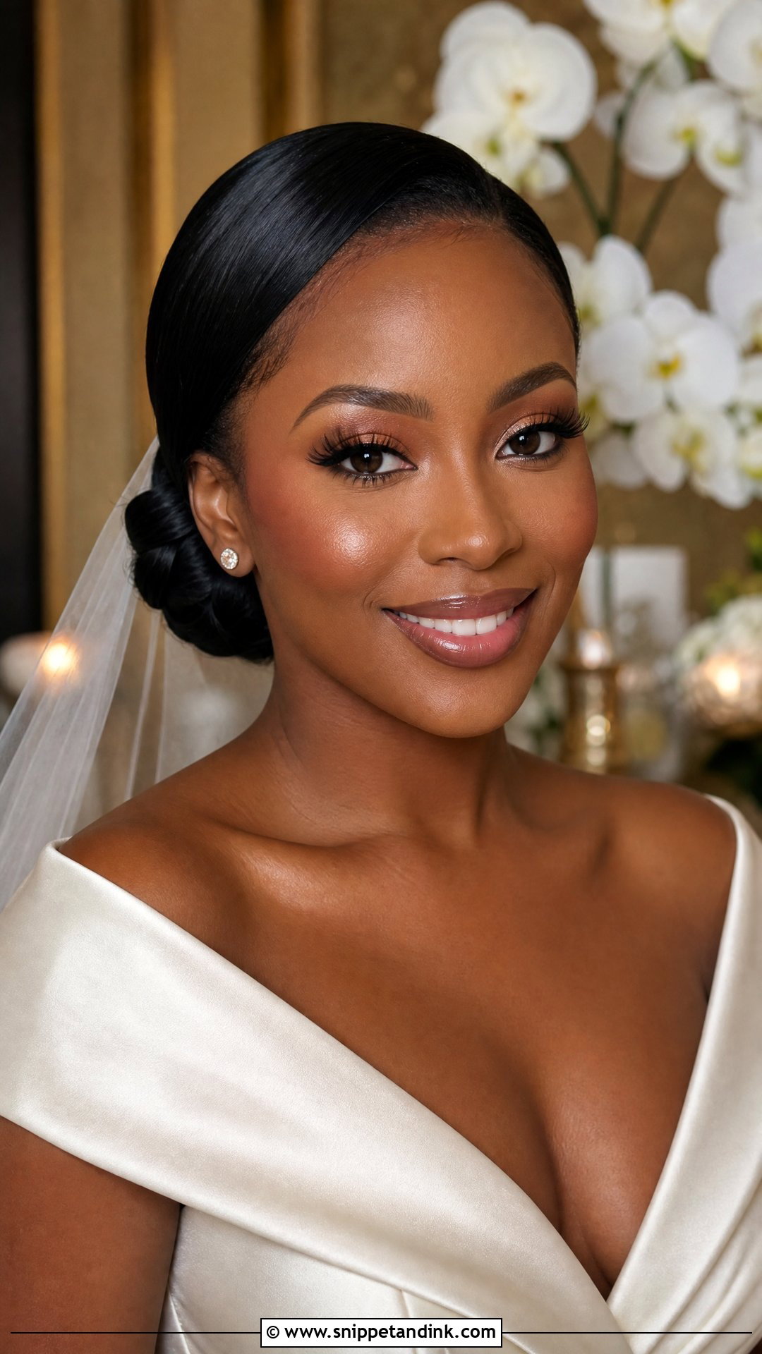 Soft Wedding Makeup For Deep Skin - Snippet and Ink - 25 Soft Makeup Look for Wedding Ideas
