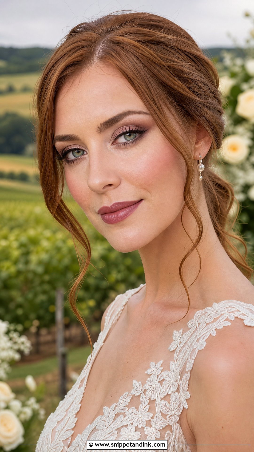 Soft Wedding Makeup For Green Eyes - Snippet and Ink - 30 Soft Wedding Makeup Ideas
