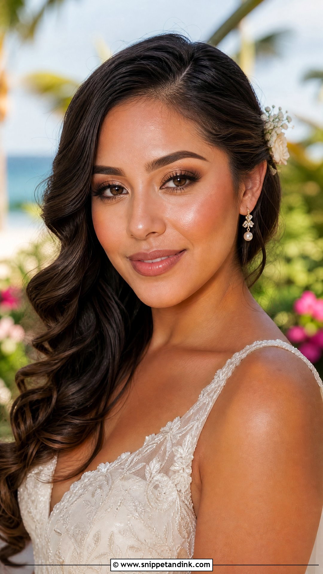 Soft Wedding Makeup For Tan Skin - Snippet and Ink - 30 Soft Wedding Makeup Ideas