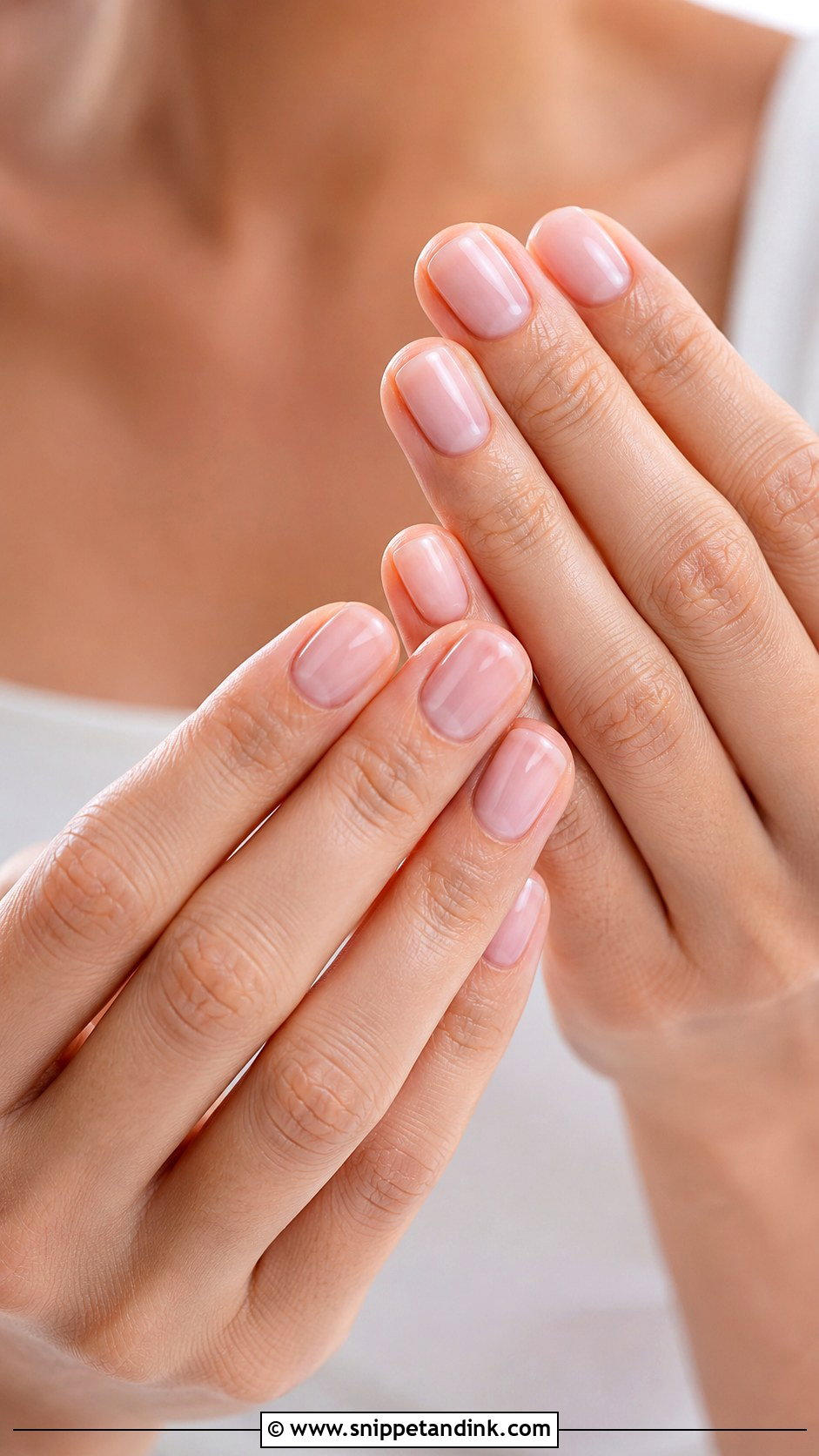 Soft White French Tip Wedding Nails - Snippet and Ink - 20 Simple Wedding Nail Ideas