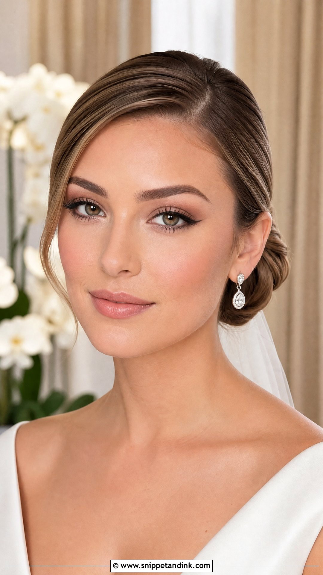 Soft Wing Bridal Makeup - Snippet and Ink - 25 Ethereal Bridal Makeup Ideas