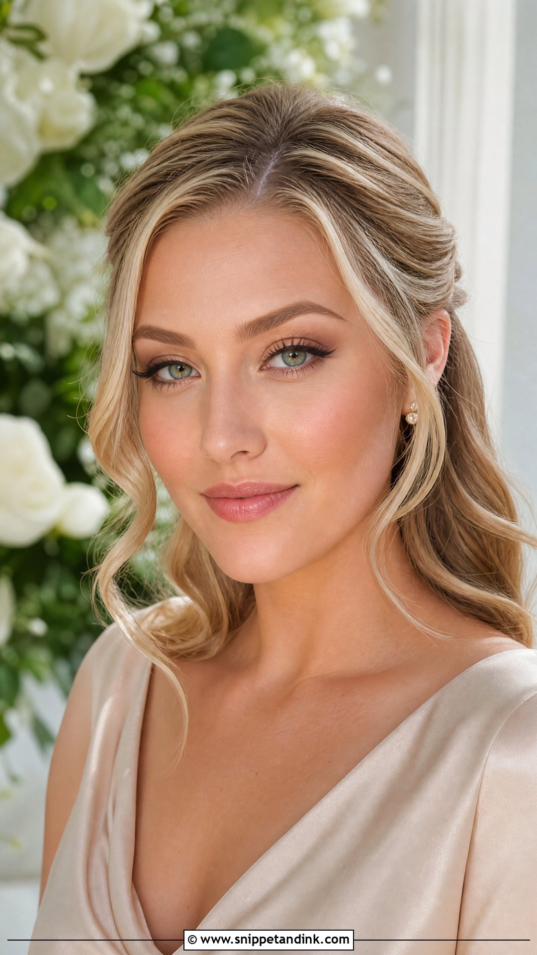 Soft Wing Wedding Makeup - Snippet and Ink - 20 Subtle Makeup Looks for Wedding