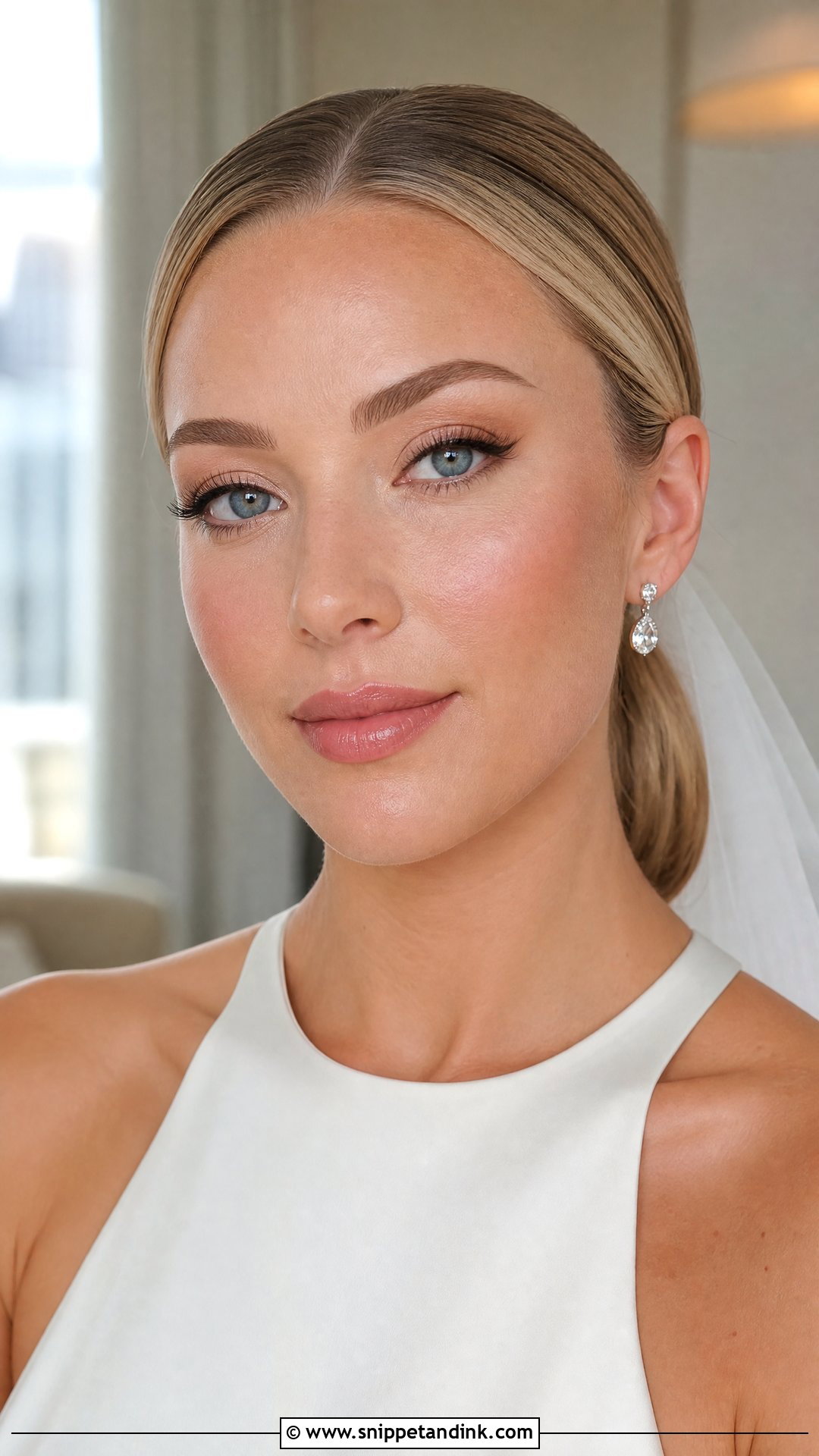 Soft Wing Wedding Makeup - Snippet and Ink - 25 Clean Wedding Makeup Ideas