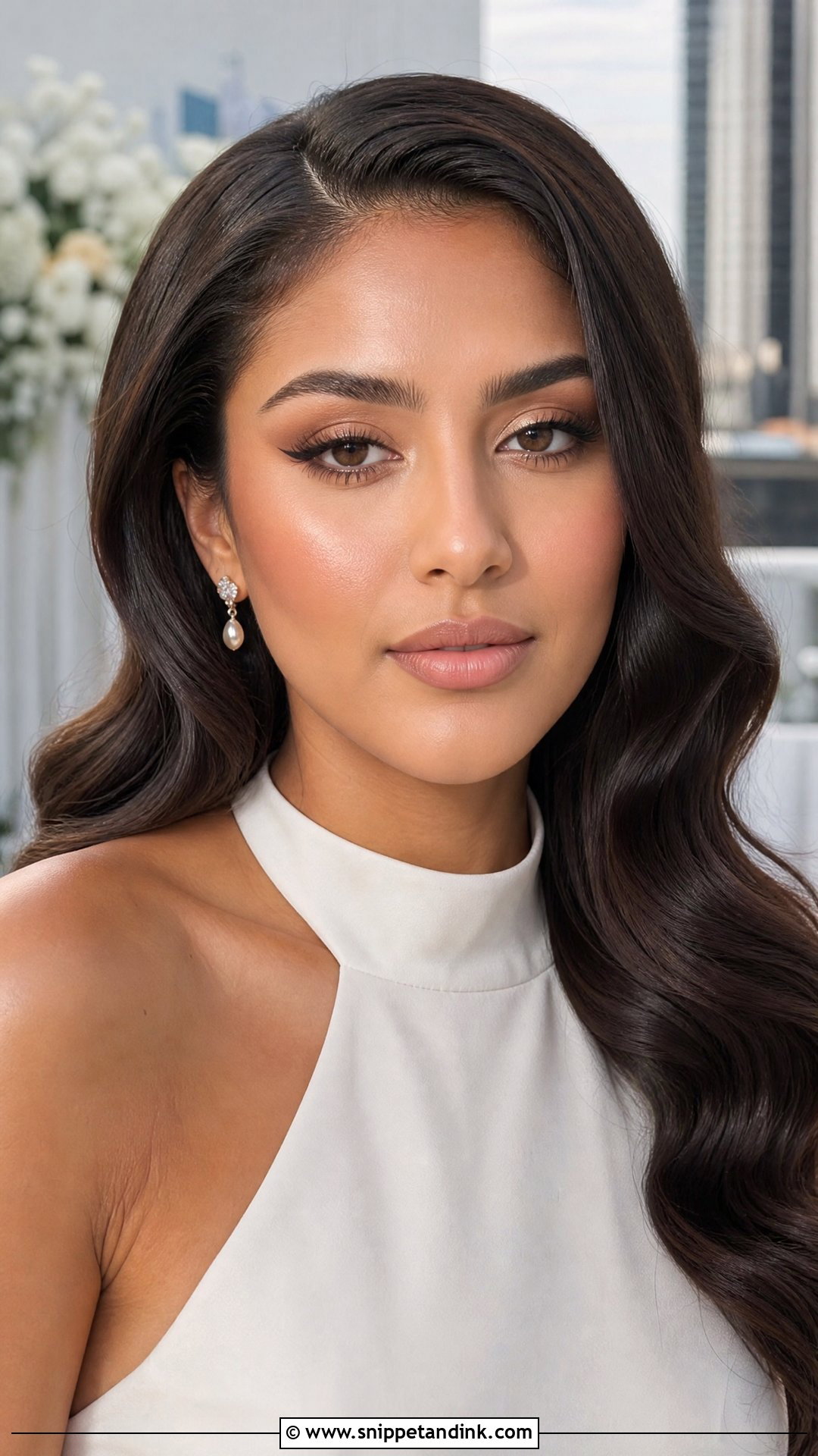 Soft Wing Wedding Makeup For Blue Eyes - Snippet and Ink - 25 Natural Glam Wedding Makeup for Blue Eyes