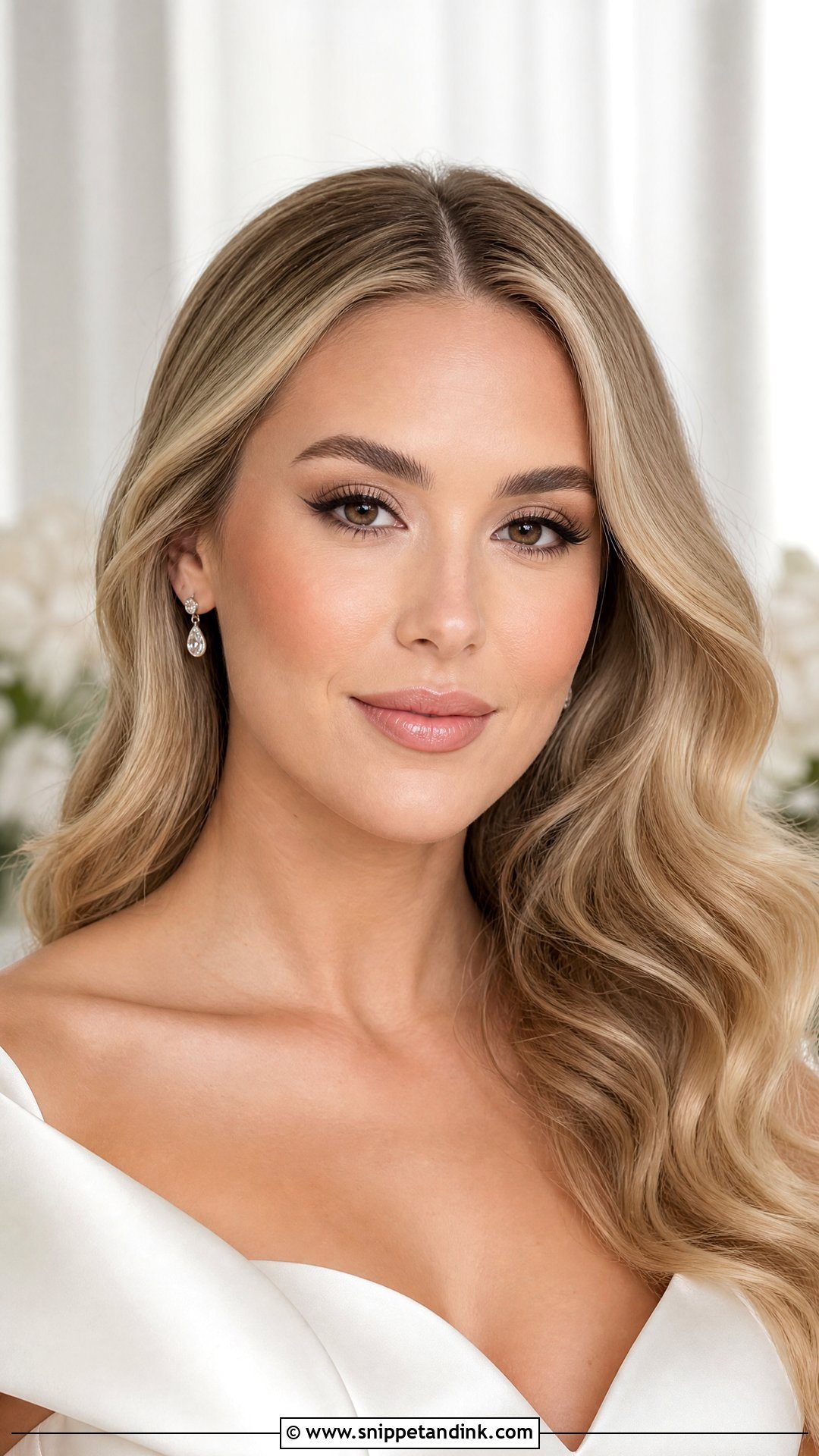 Soft Wing Wedding Makeup For Brown Eyes - Snippet and Ink - 25 Natural Wedding Make Up for Brown Eyes