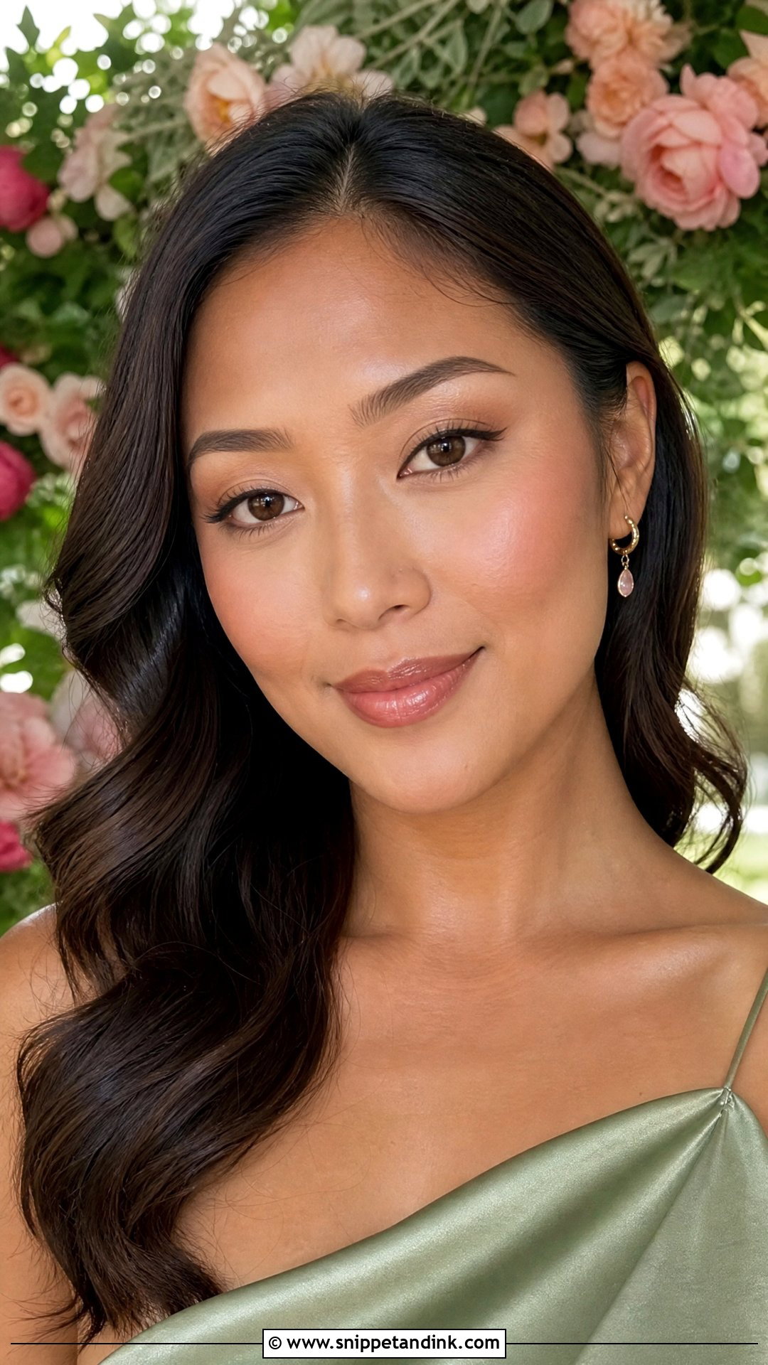 Soft Winged Liner Wedding Makeup - Snippet and Ink - 25 Spring Wedding Makeup Ideas