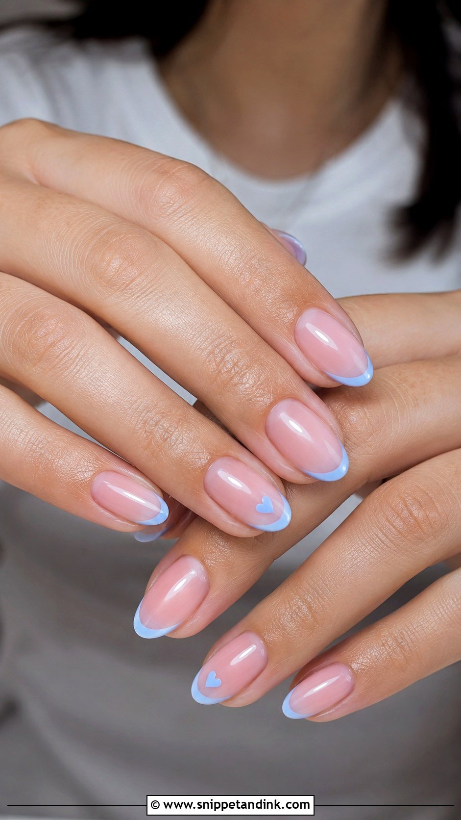 Something Blue Nail Extensions - Snippet and Ink - 20 Nail Extension for Wedding Ideas