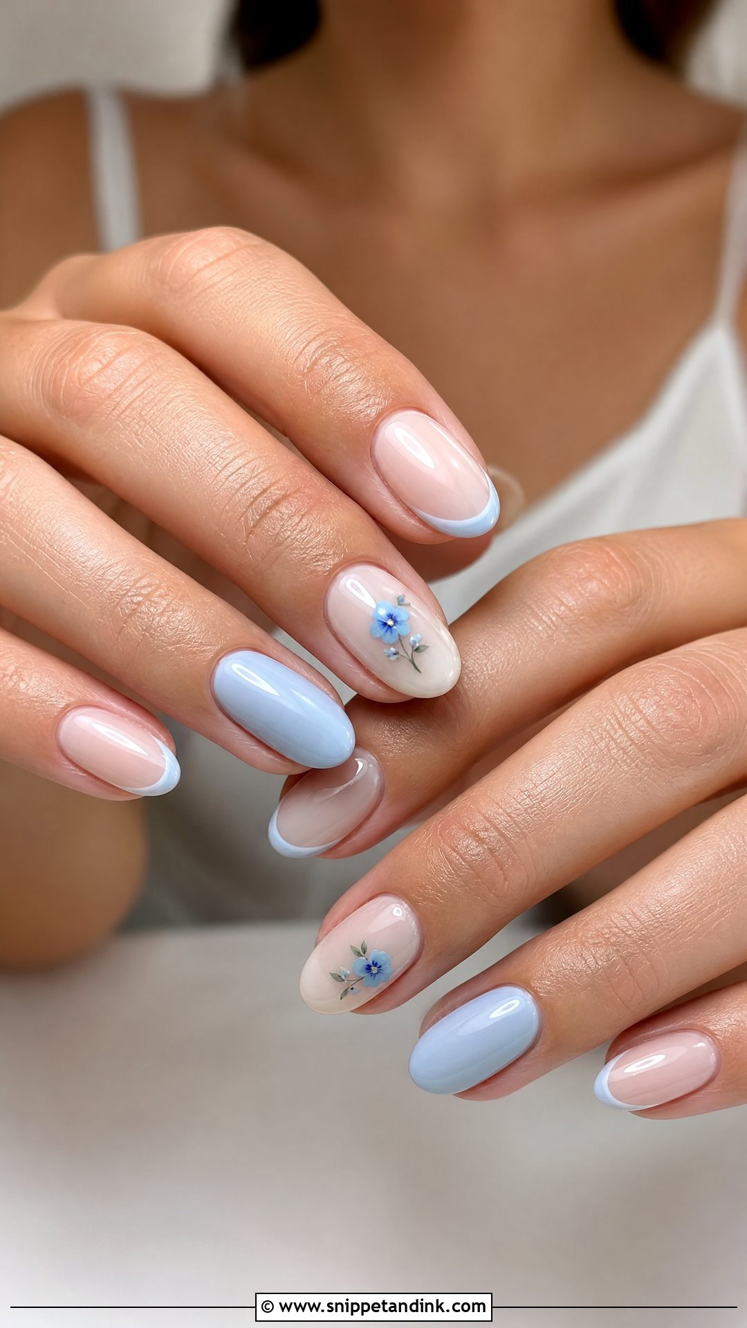 Something Blue Vintage Wedding Nails - Snippet and Ink - 20 Vintage Wedding Nails