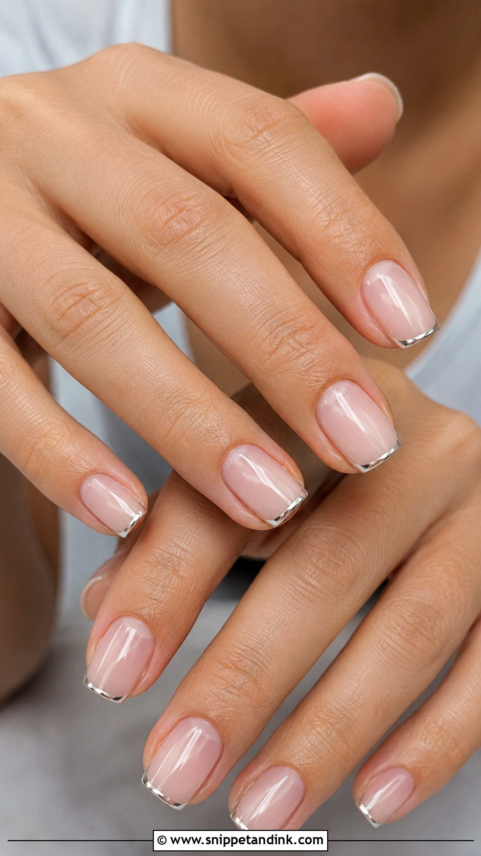 Something Blue Wedding Nails - Snippet and Ink - 20 Simple Wedding Nails Brides