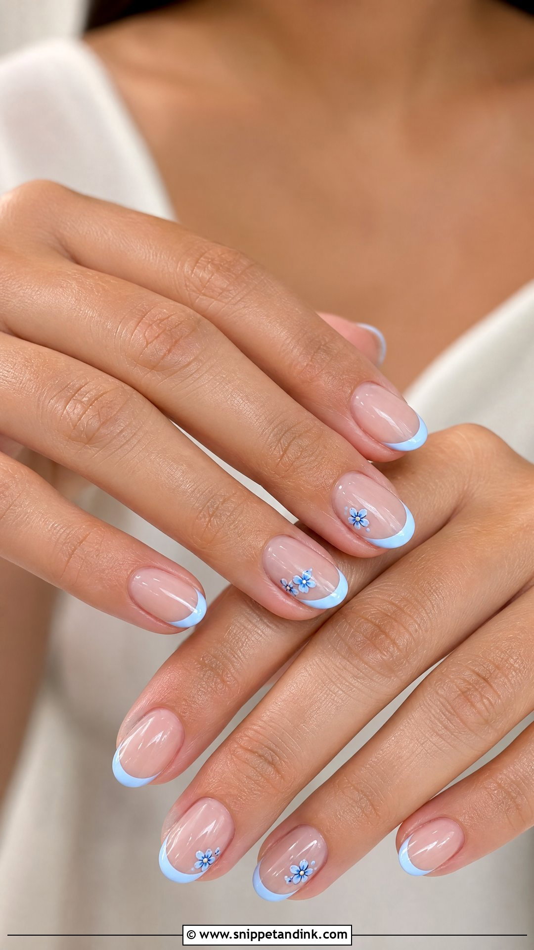 Something Blue Wedding Nails - Snippet and Ink - 25 Nail for Wedding Ideas