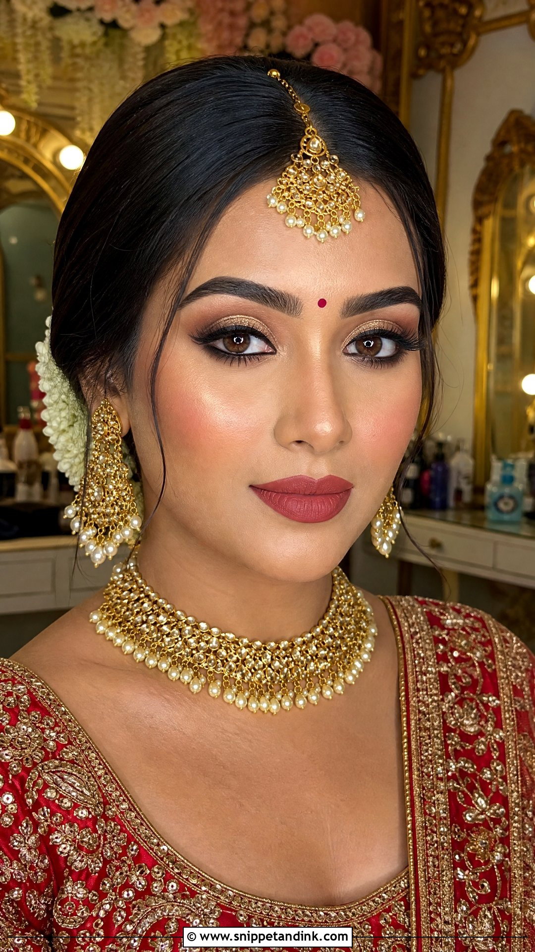 South Asian Bridal Makeup - Snippet and Ink - 20 Wedding Makeup Asian Brides