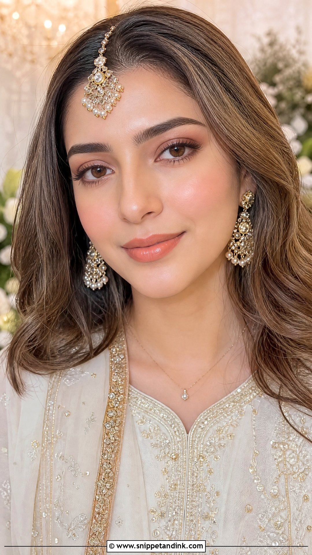 South Asian Wedding Makeup With Natural Look - Snippet and Ink - 20 South Asian Wedding Makeup Ideas