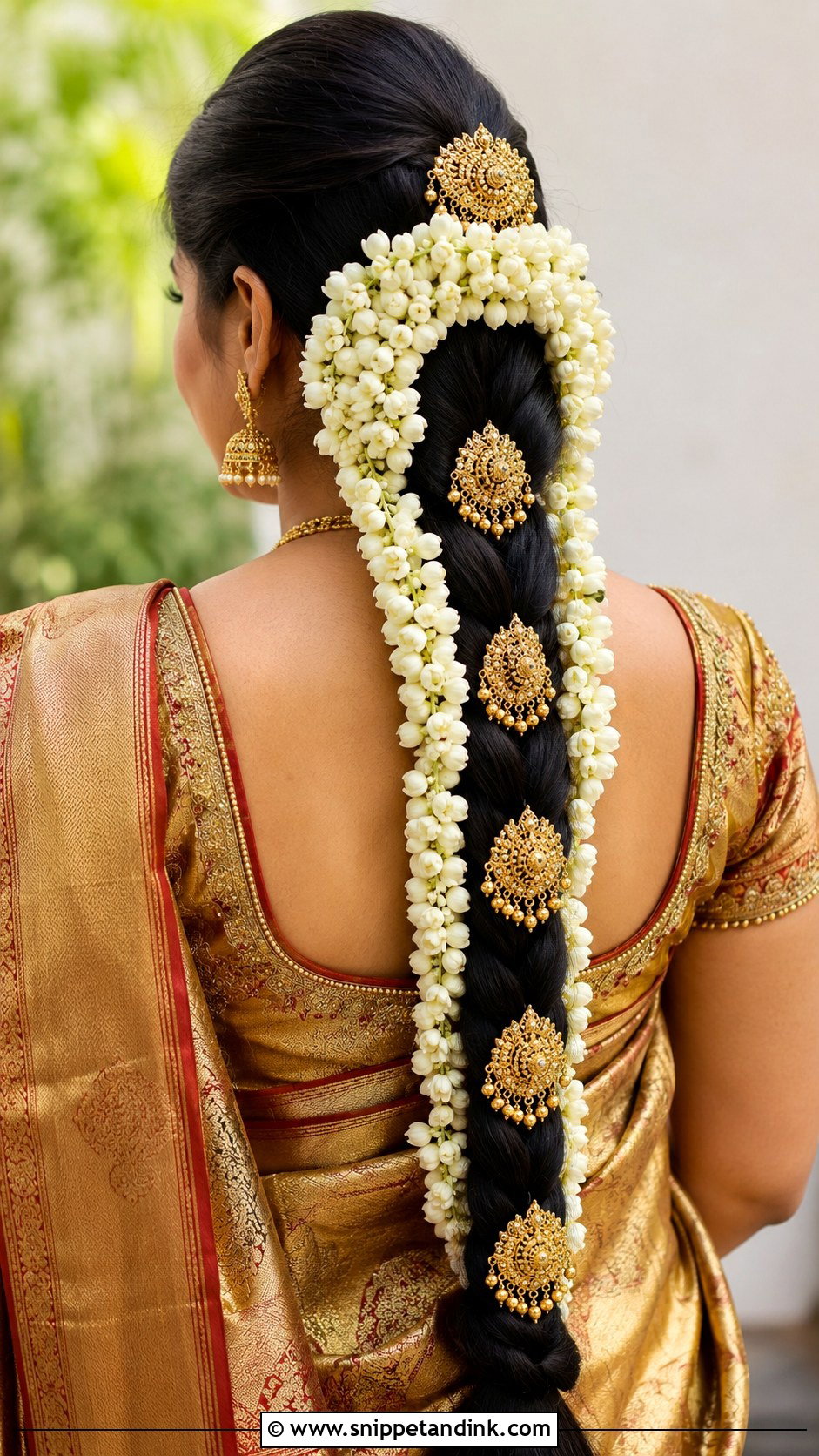 South Indian Braid for Marriage Function - Snippet and Ink - 25 Hair Styles for Marriage Function